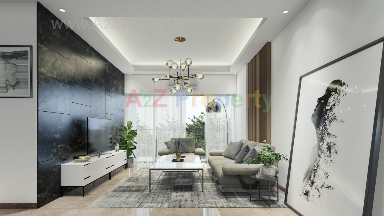 Living_1 of real estate project Hrudhya located at Gandhinagar, Gandhinagar, Gujarat