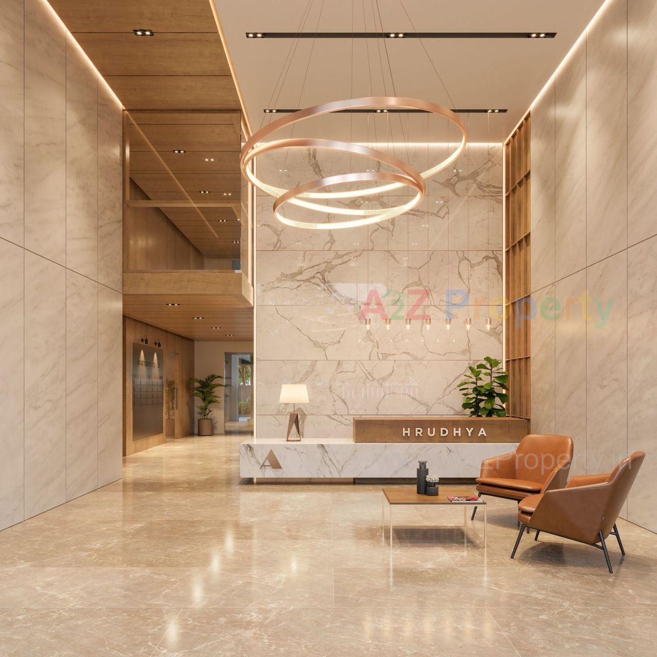 Lobby of real estate project Hrudhya located at Gandhinagar, Gandhinagar, Gujarat