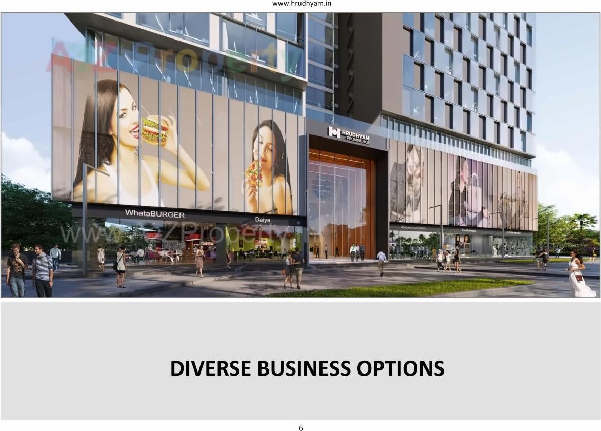 3D Elevation of real estate project Hrudhyam located at Kudasan, Gandhinagar, Gujarat