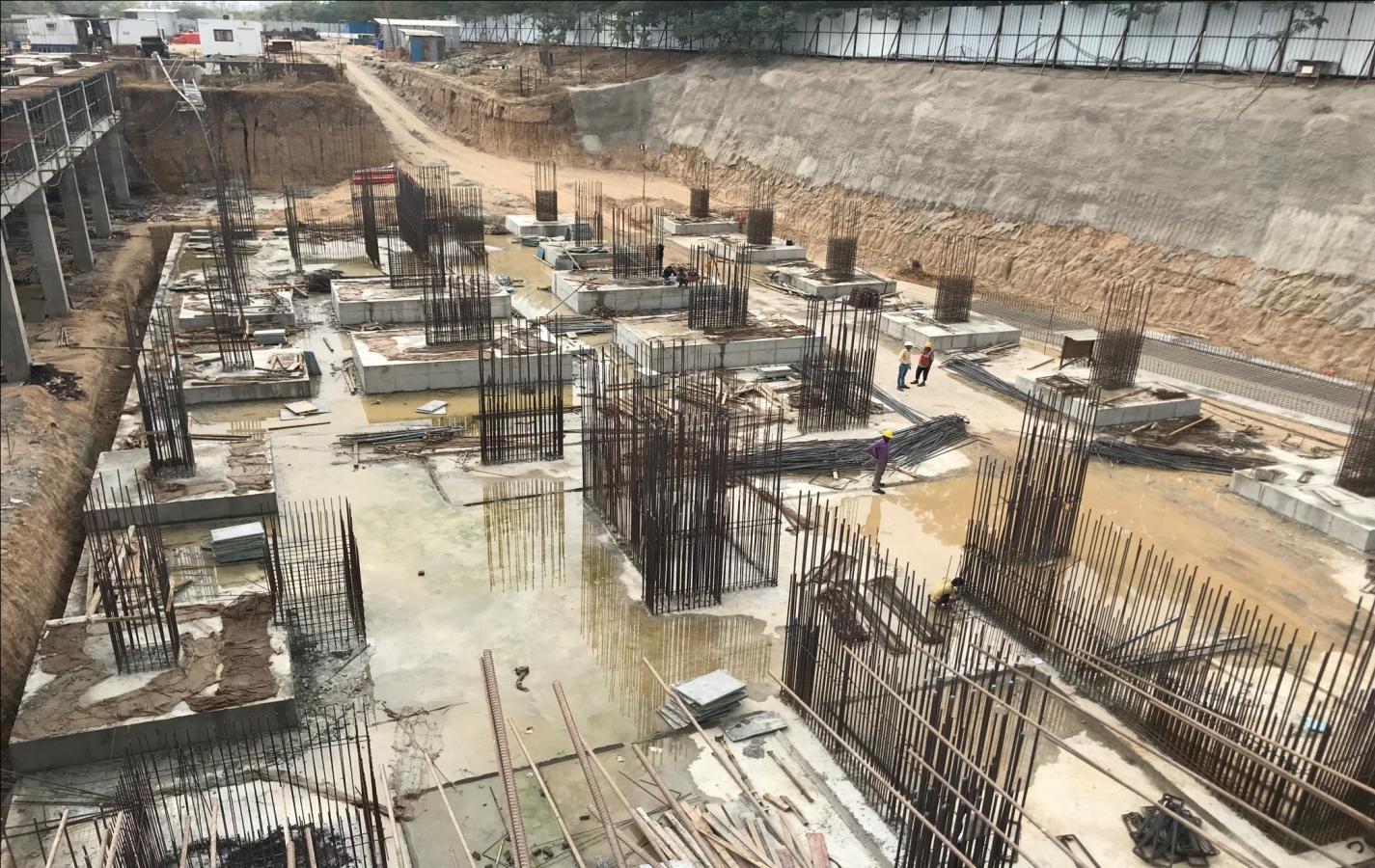 152638_const of real estate project Inspire Business Park located at Khoraj, Gandhinagar, Gujarat