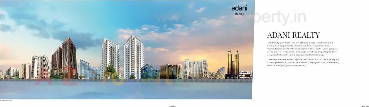 3D Elevation of real estate project Inspire Business Park located at Khoraj, Gandhinagar, Gujarat