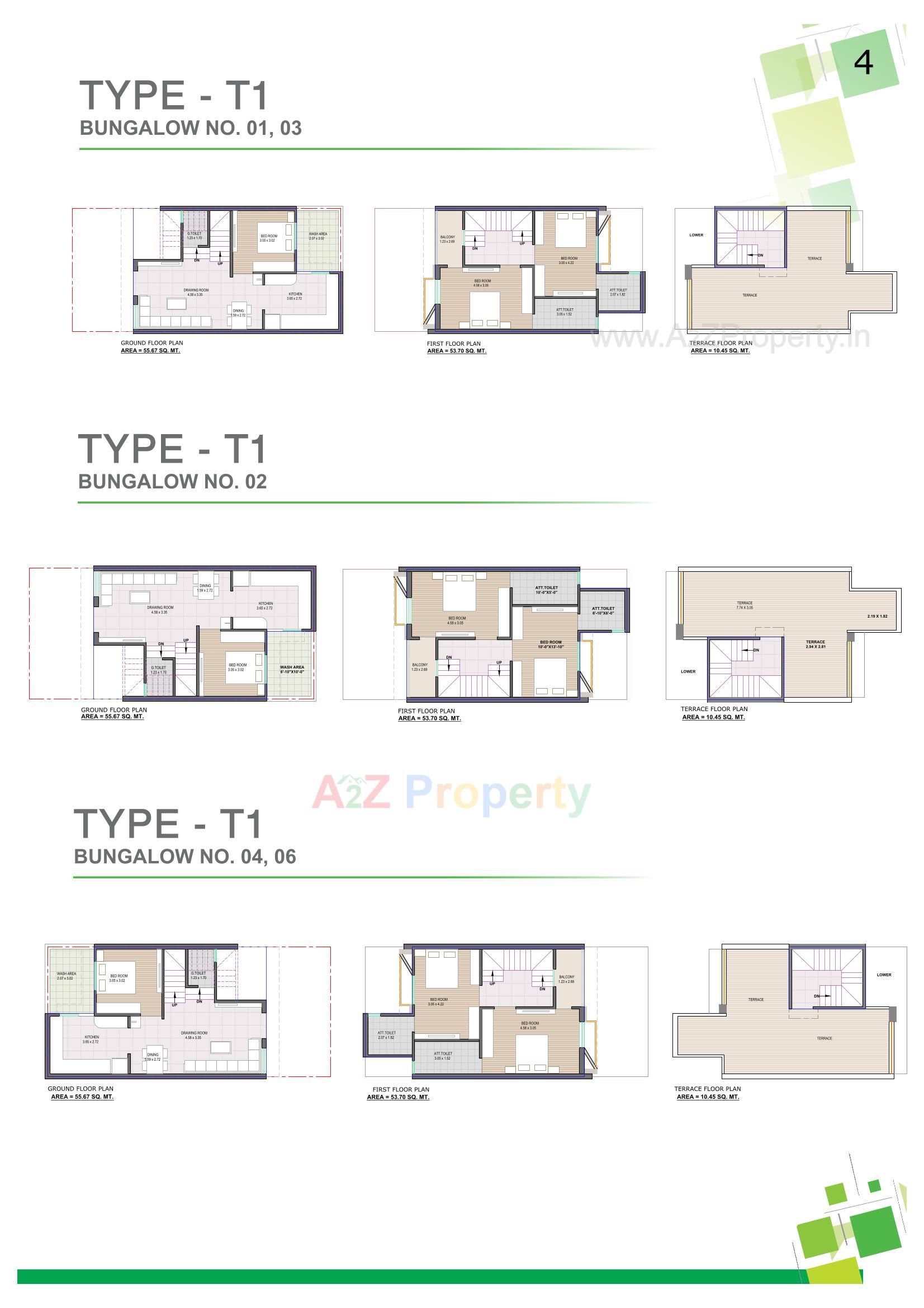 Layout of real estate project Jeet City 3bhk located at Gandhinagar, Gandhinagar, Gujarat