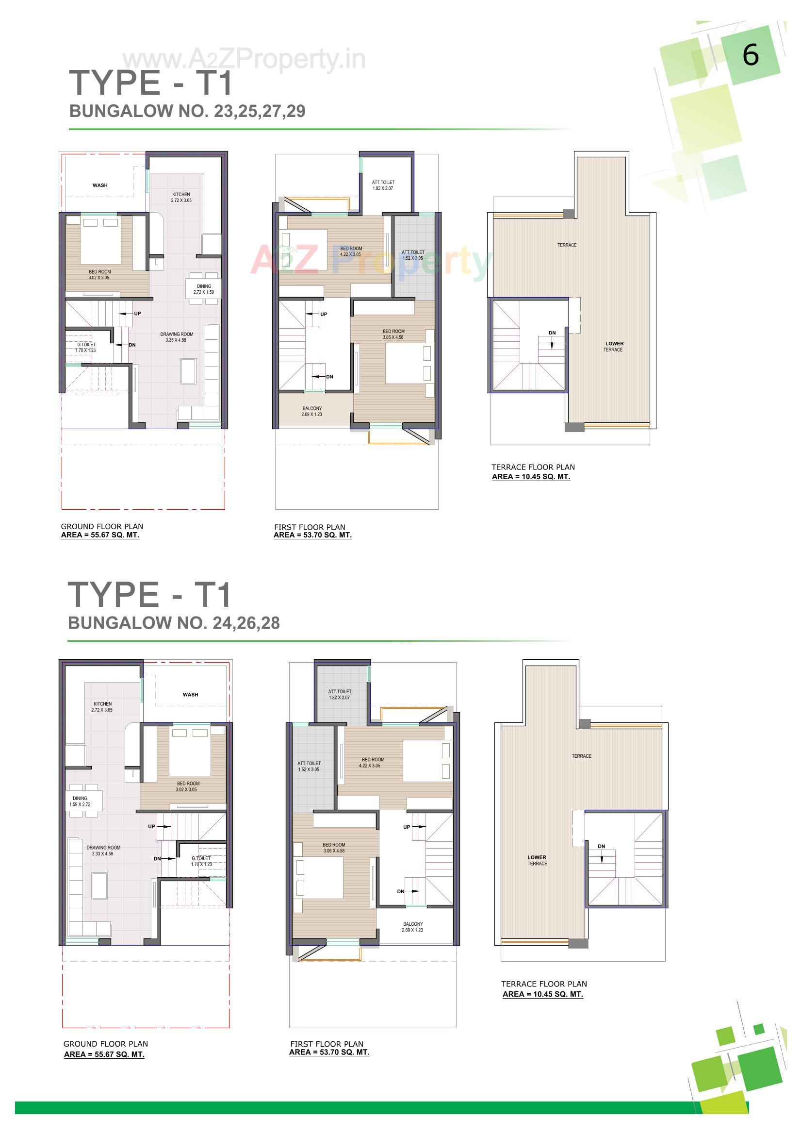 Layout of real estate project Jeet City 3bhk located at Gandhinagar, Gandhinagar, Gujarat