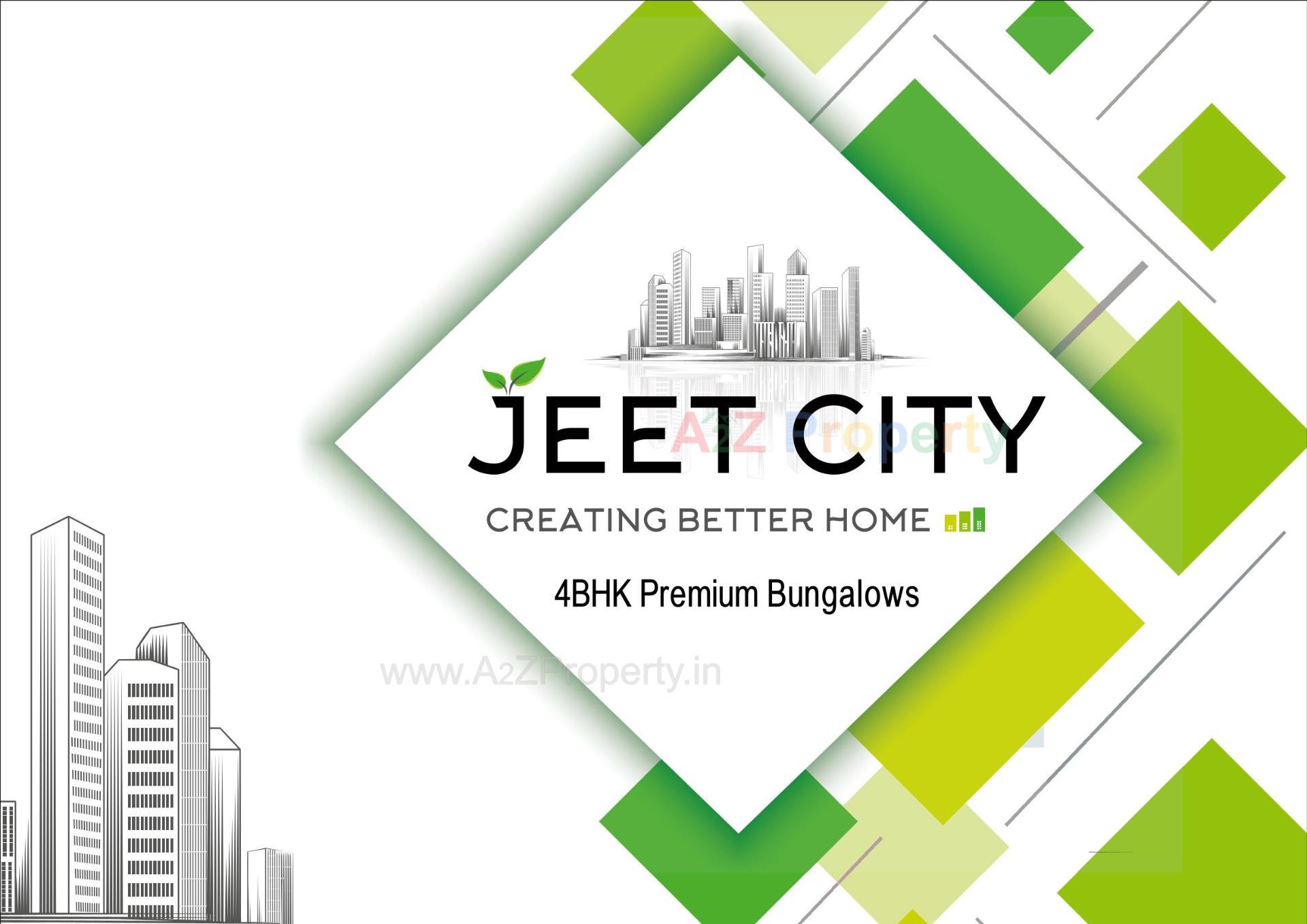  of real estate project Jeet City located at Chiloda, Gandhinagar, Gujarat