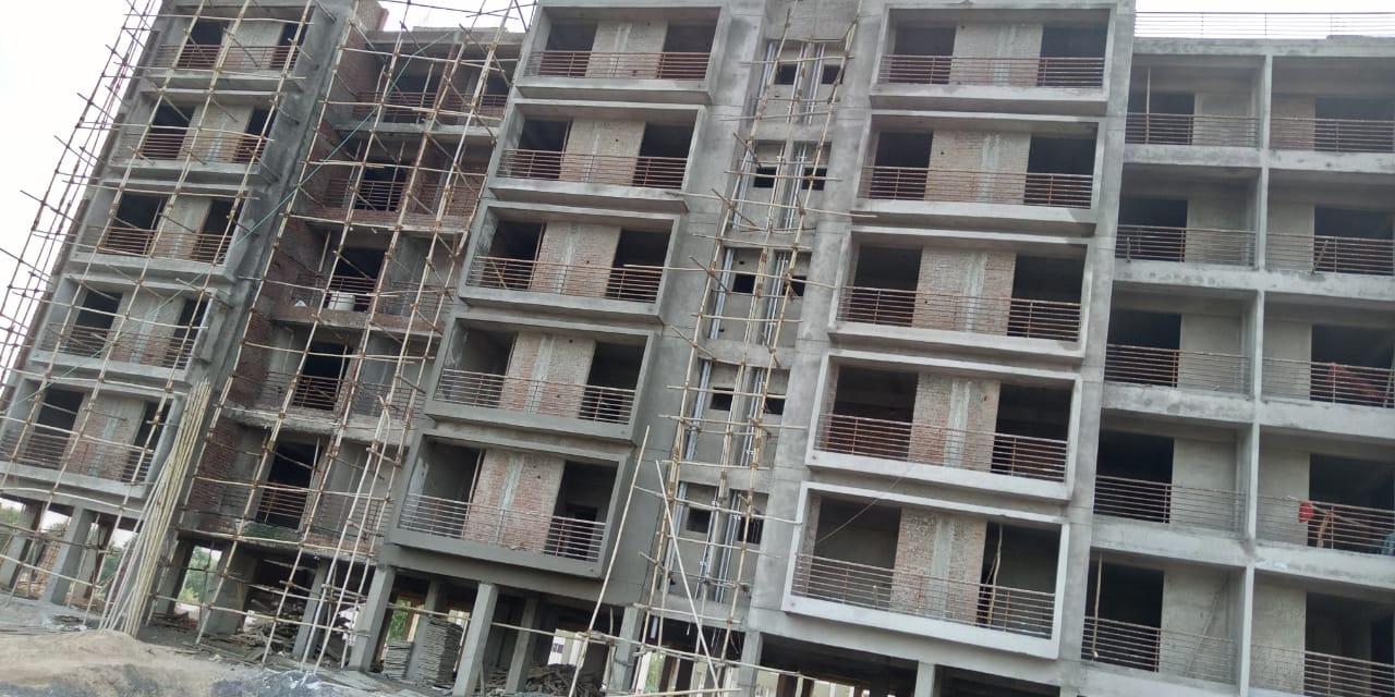 173456_const of real estate project Jeet Residency 3bhk located at Palaj, Gandhinagar, Gujarat