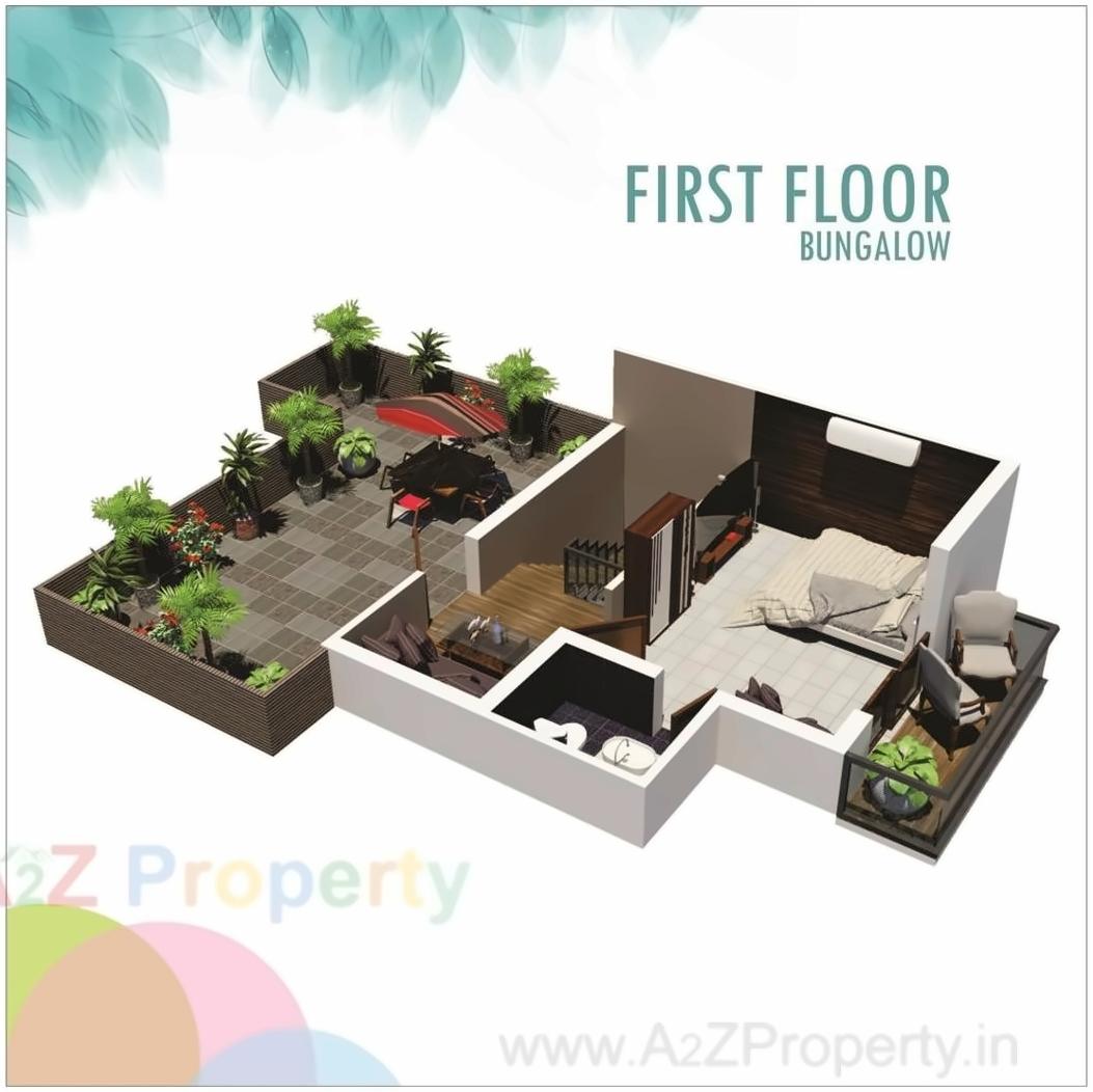 Layout of real estate project Jeet Residency located at Palaj, Gandhinagar, Gujarat