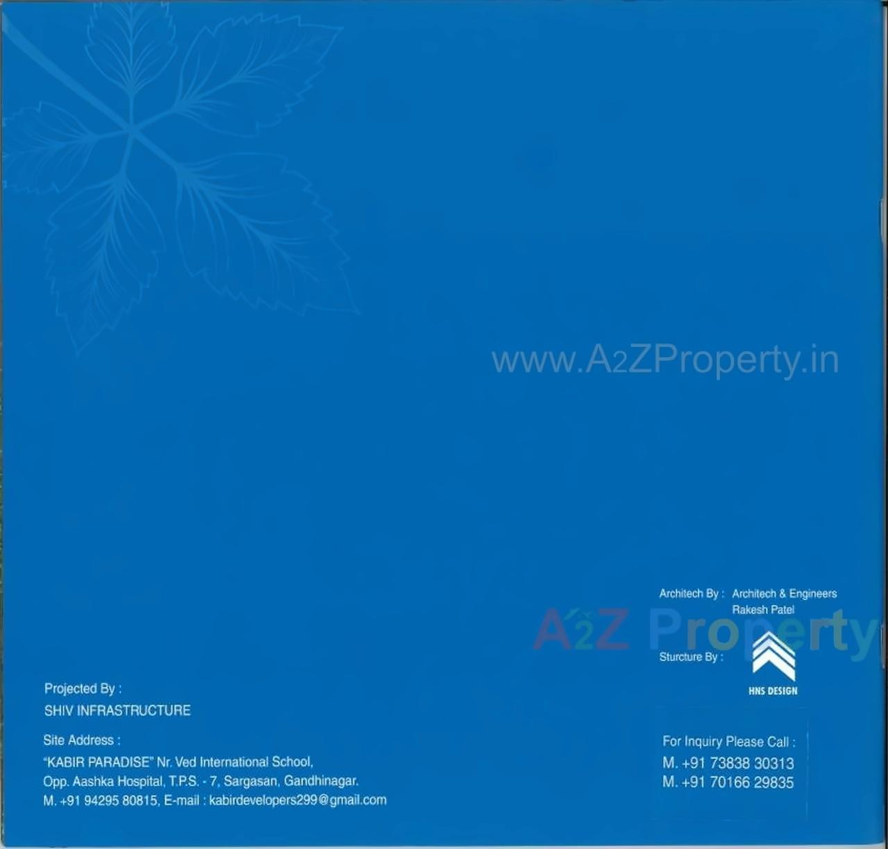  of real estate project Kabir Paradise located at Sargasan, Gandhinagar, Gujarat