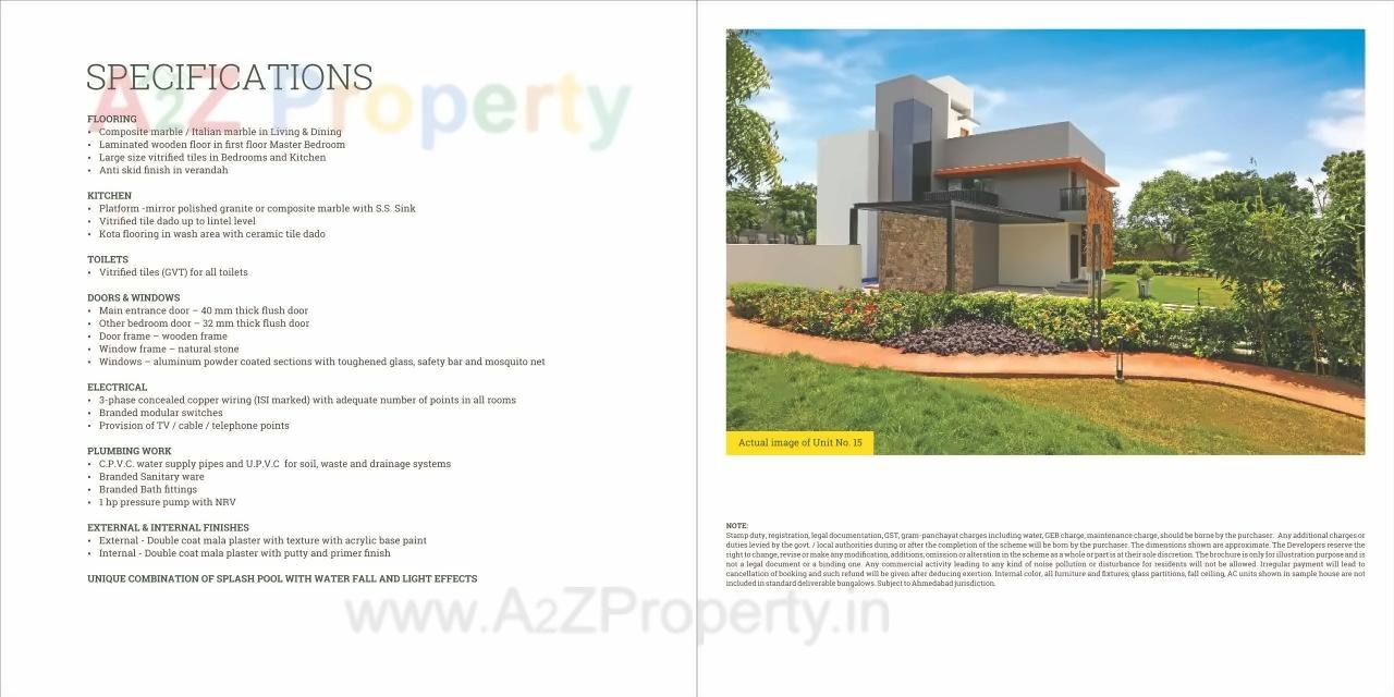  of real estate project Kadamb Villas located at Bhat, Gandhinagar, Gujarat