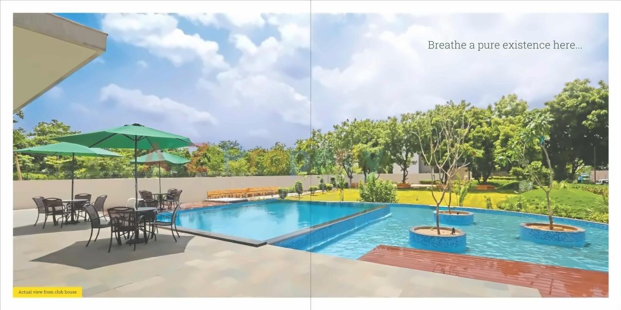 3D Elevation of real estate project Kadamb Villas located at Bhat, Gandhinagar, Gujarat