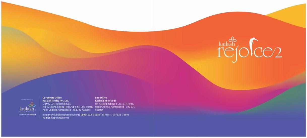  of real estate project Kailash Rejoice located at Nana-chiloda, Gandhinagar, Gujarat