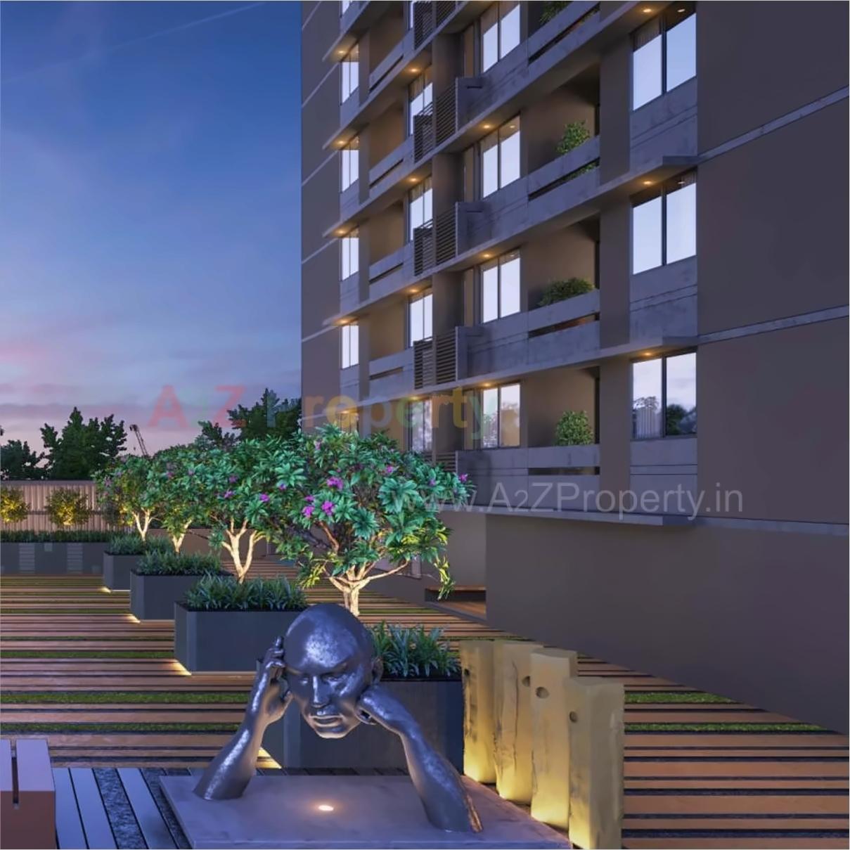 3D Elevation of real estate project Kailash Rejoice located at Nana-chiloda, Gandhinagar, Gujarat