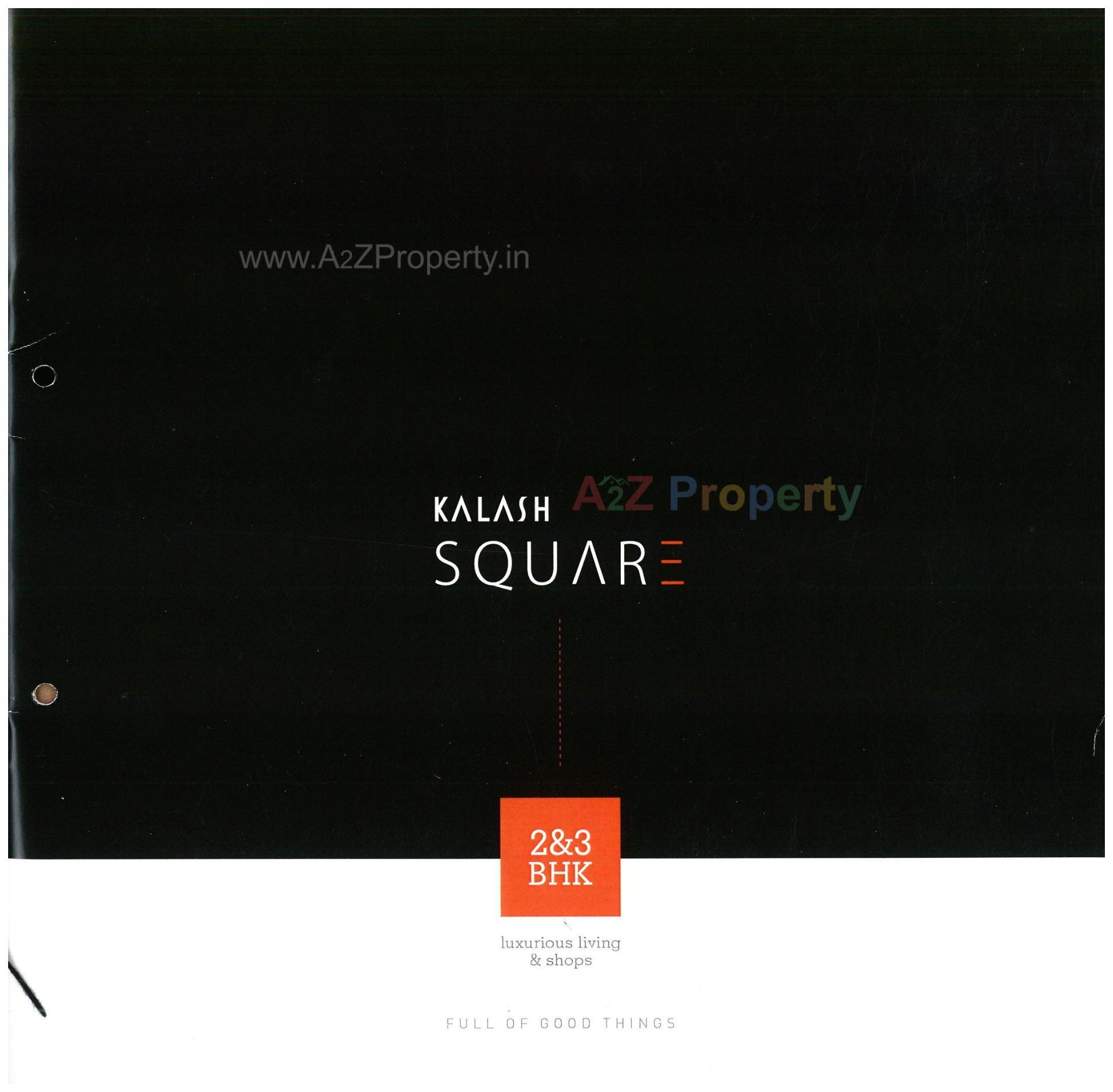  of real estate project Kalash Square located at Zundal, Gandhinagar, Gujarat