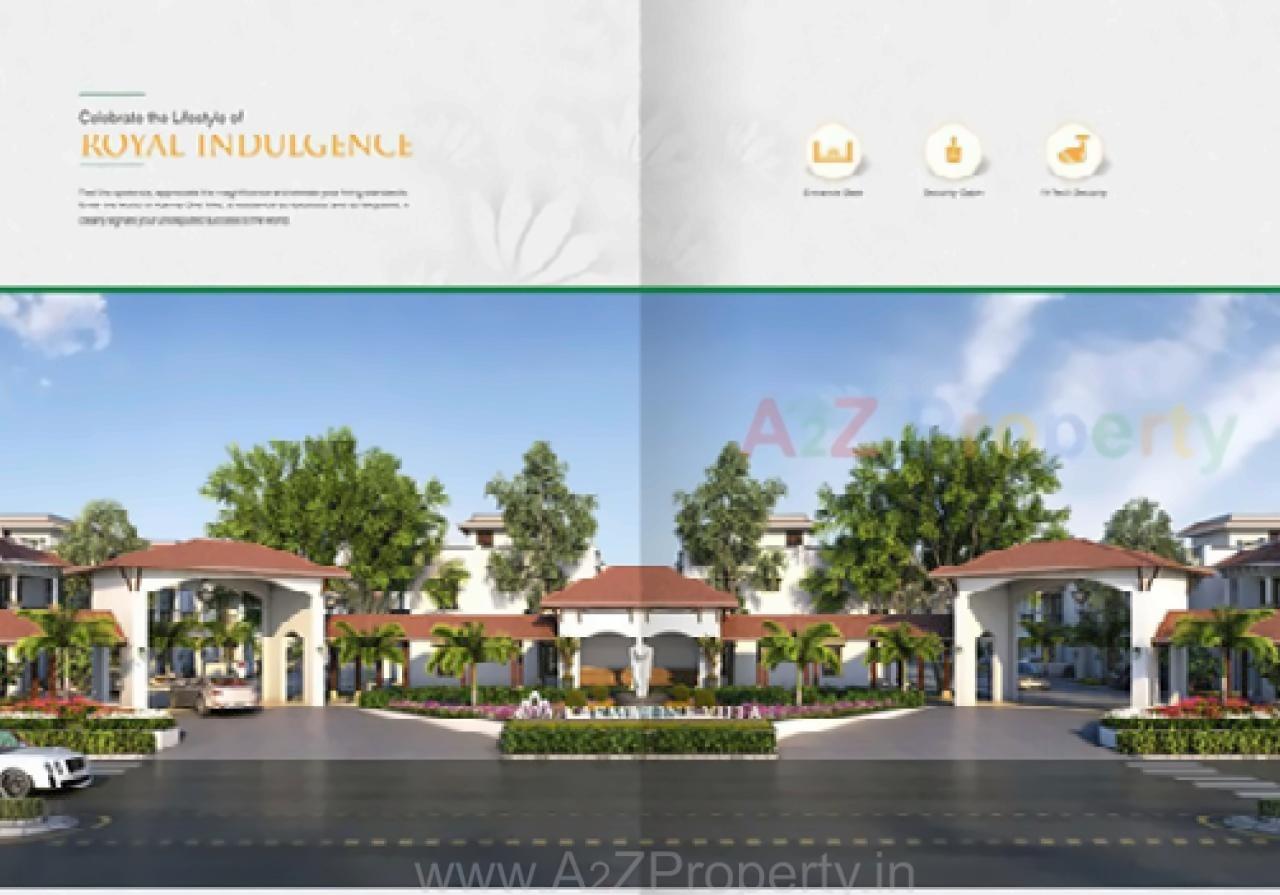 3D Elevation of real estate project Karma Villa located at Borisana, Gandhinagar, Gujarat