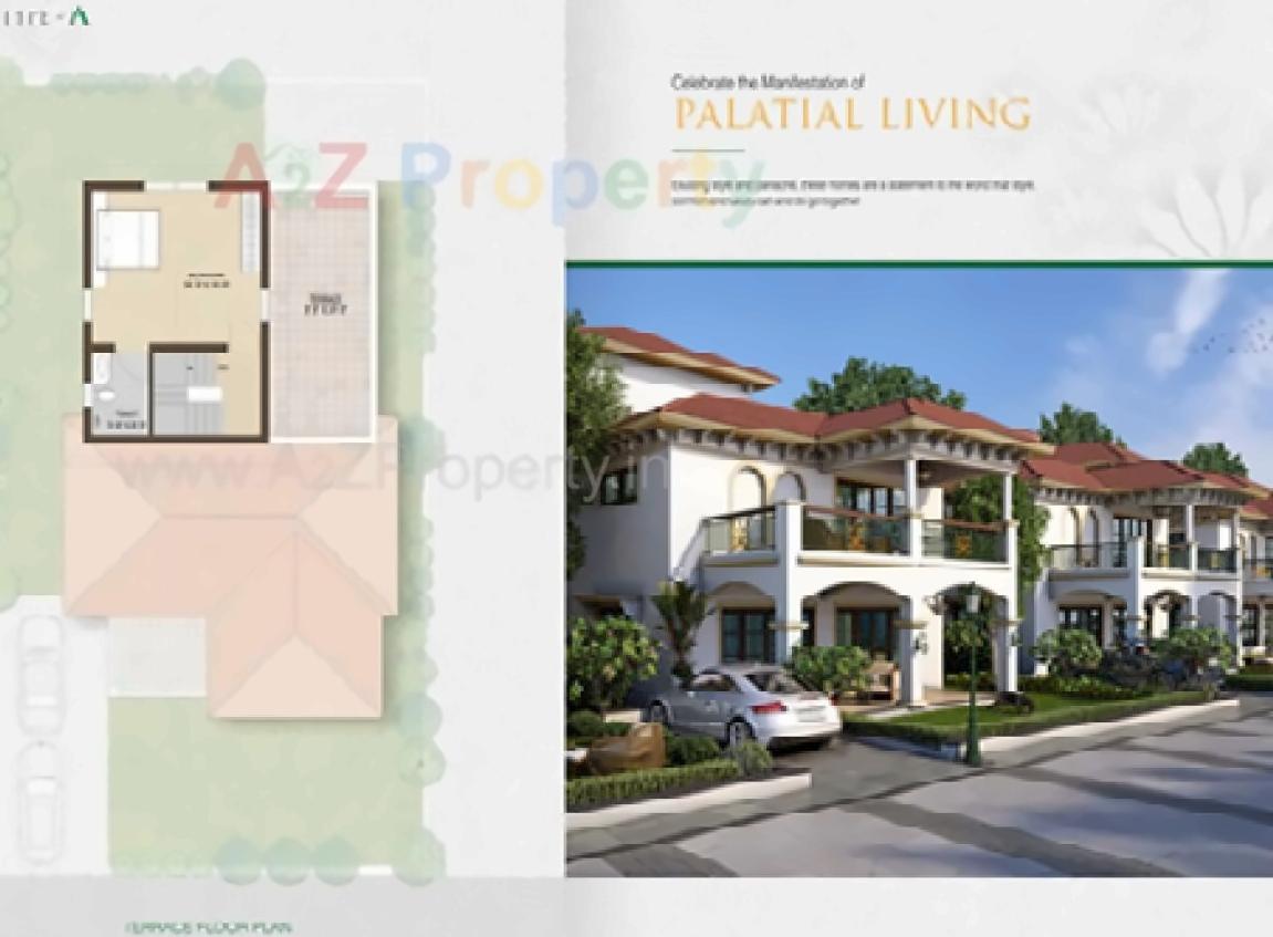 3D Elevation of real estate project Karma Villa located at Borisana, Gandhinagar, Gujarat