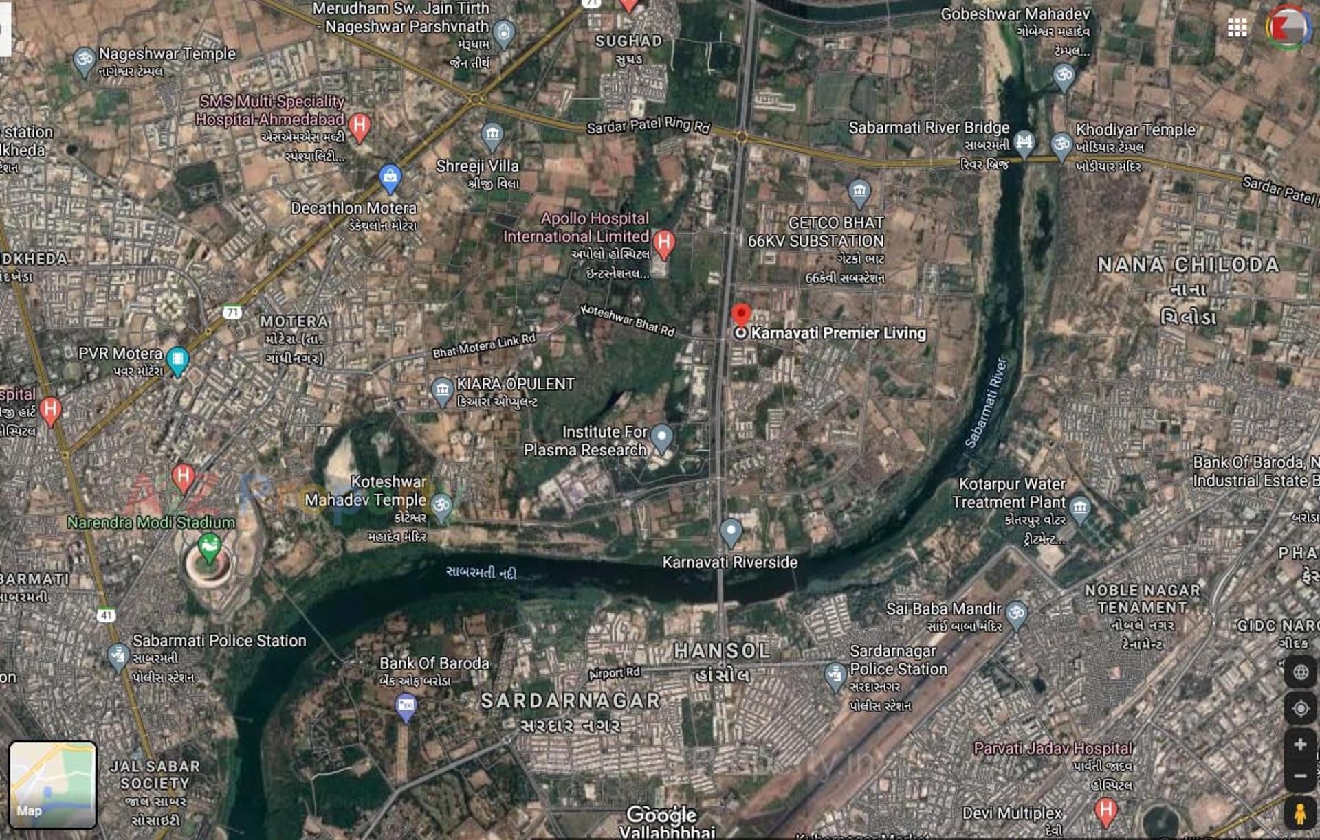  of real estate project Karnavati Avenue located at Bhat, Gandhinagar, Gujarat