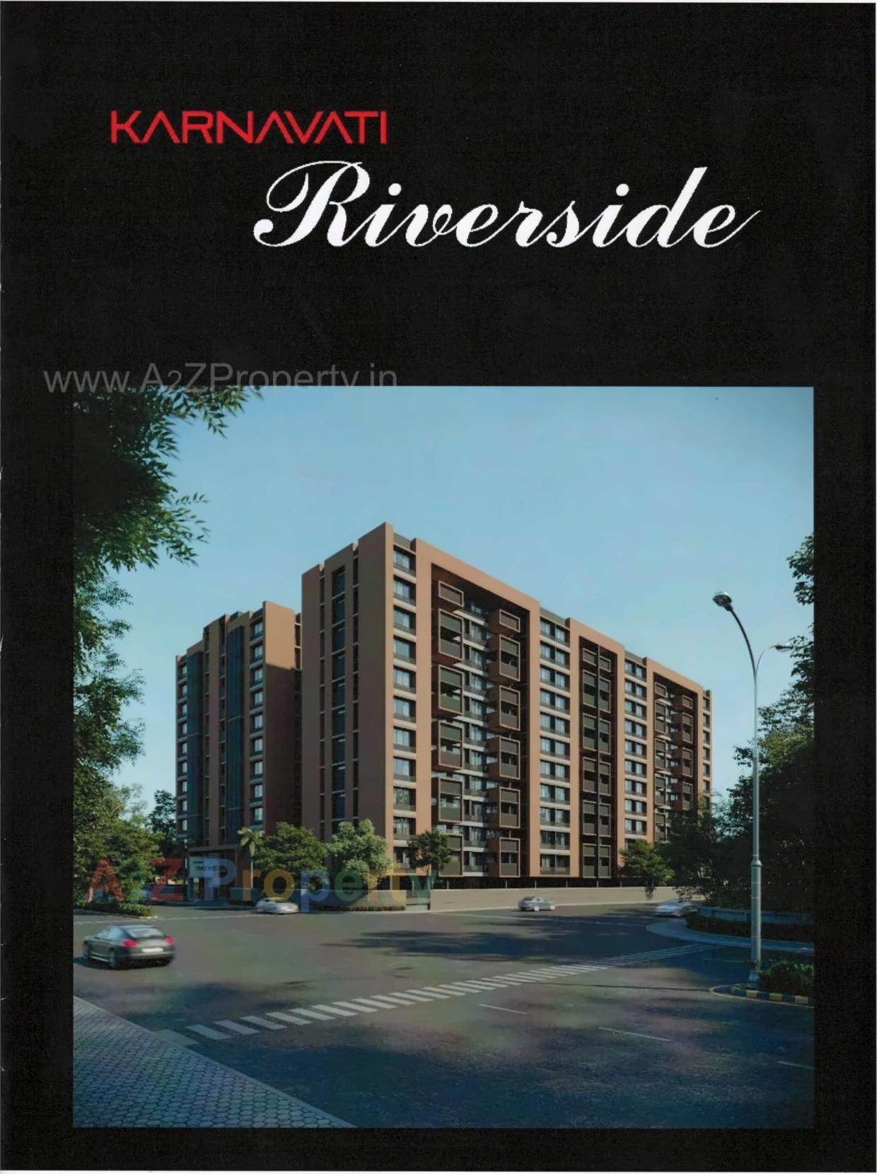 3D Elevation of real estate project Karnavati Riverside located at Bhat, Gandhinagar, Gujarat