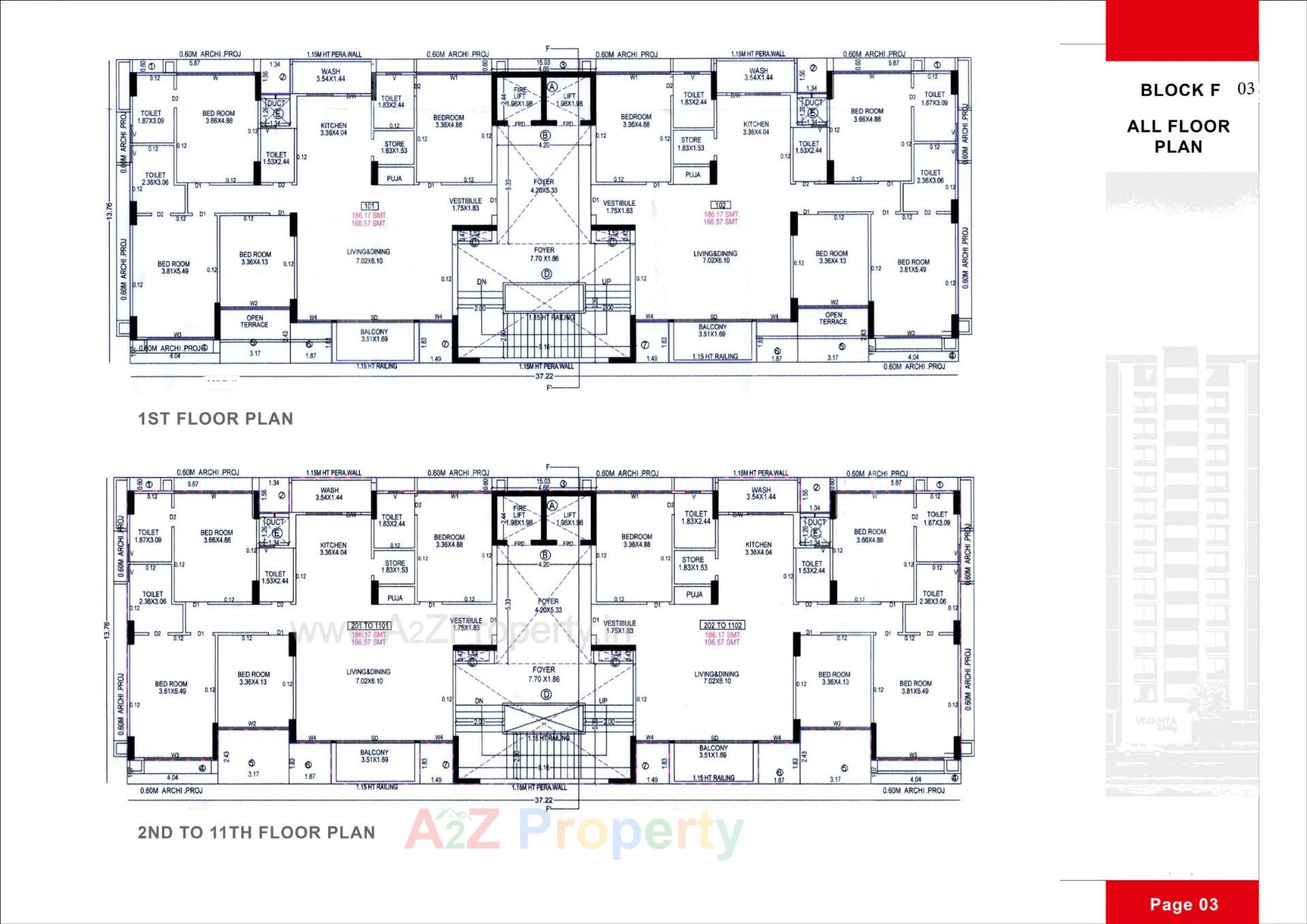 Layout of real estate project Karnavati Vivanta Living Block located at Bhat, Gandhinagar, Gujarat