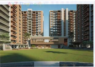 Elevation of real estate project Karnavati Vivanta Living located at Bhat, Gandhinagar, Gujarat