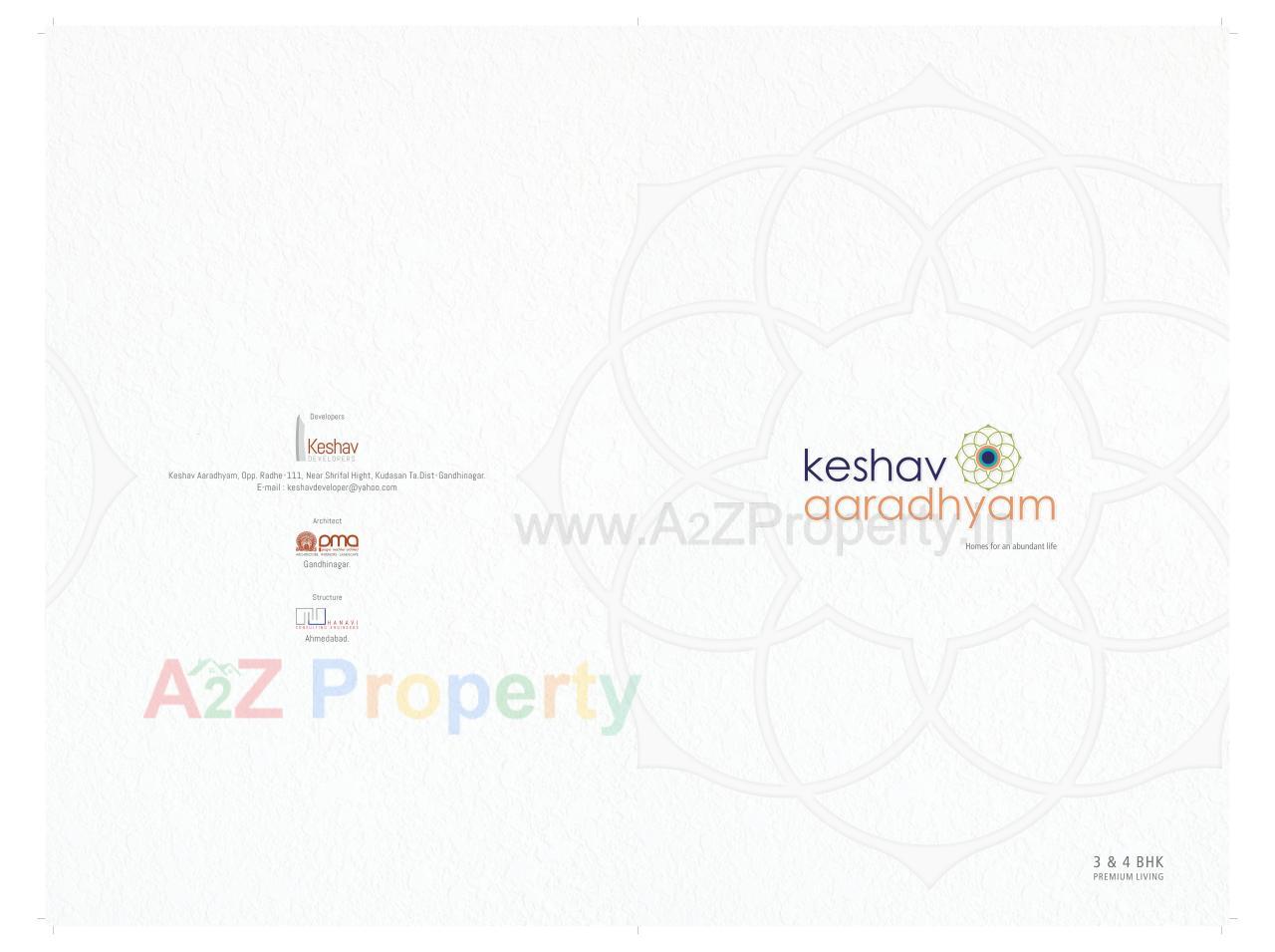  of real estate project Keshav Aaradhyam located at Kudasan, Gandhinagar, Gujarat