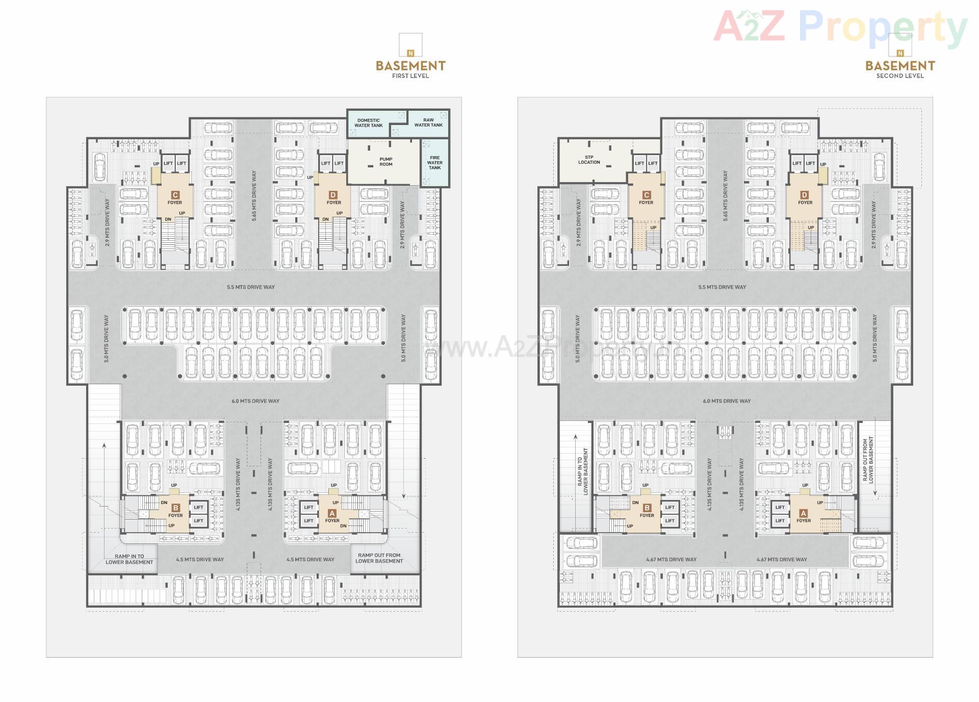 Layout of real estate project Keshav Elitus located at Randesan, Gandhinagar, Gujarat