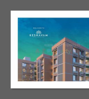 Elevation of real estate project Keshavam located at Pethapur, Gandhinagar, Gujarat