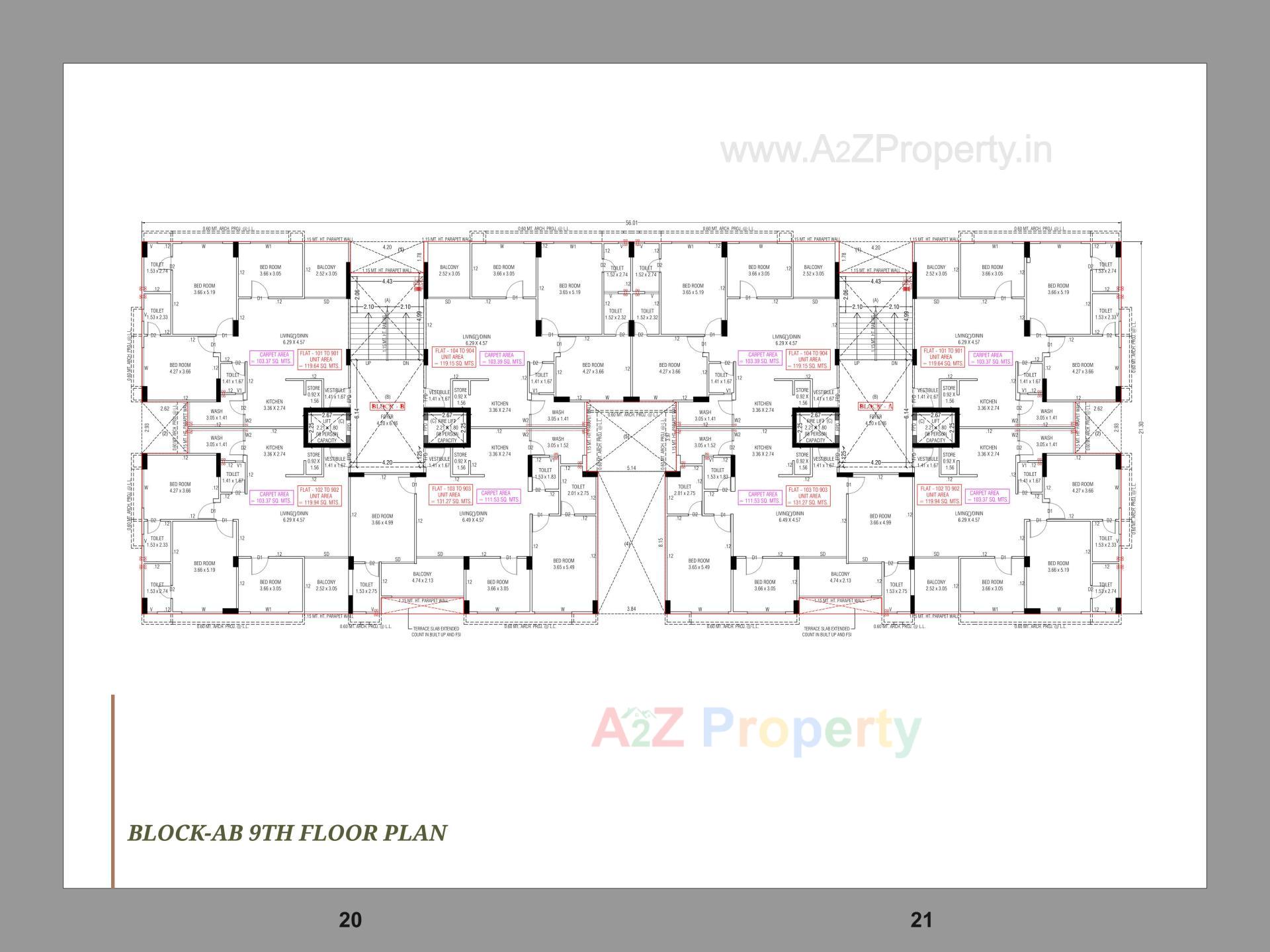 Layout of real estate project Keshvam Clifton located at Khoraj, Gandhinagar, Gujarat