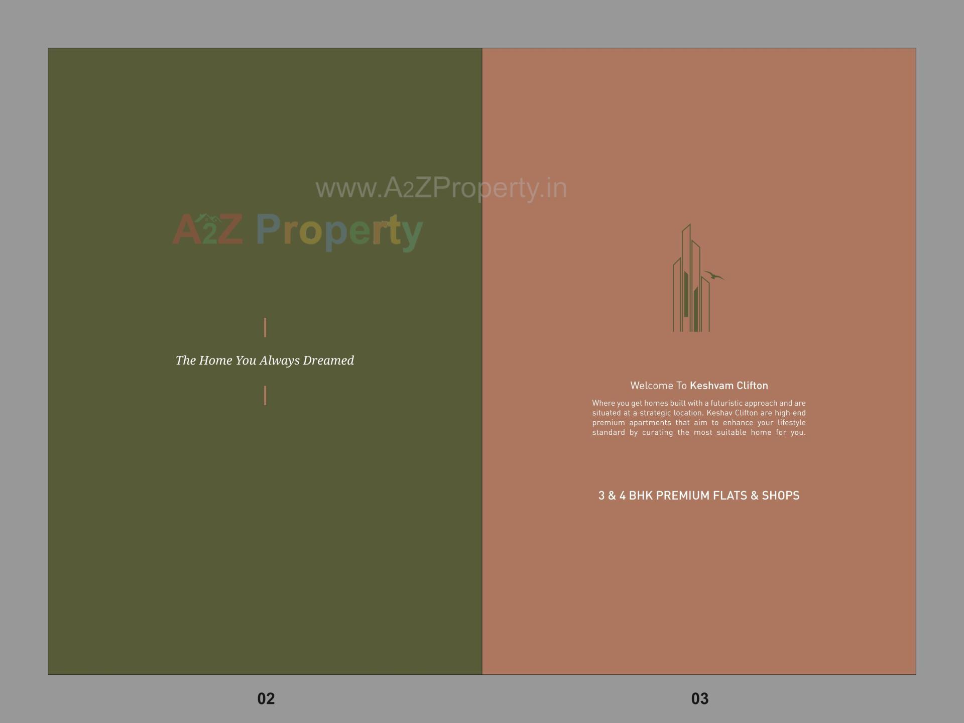  of real estate project Keshvam Clifton located at Khoraj, Gandhinagar, Gujarat