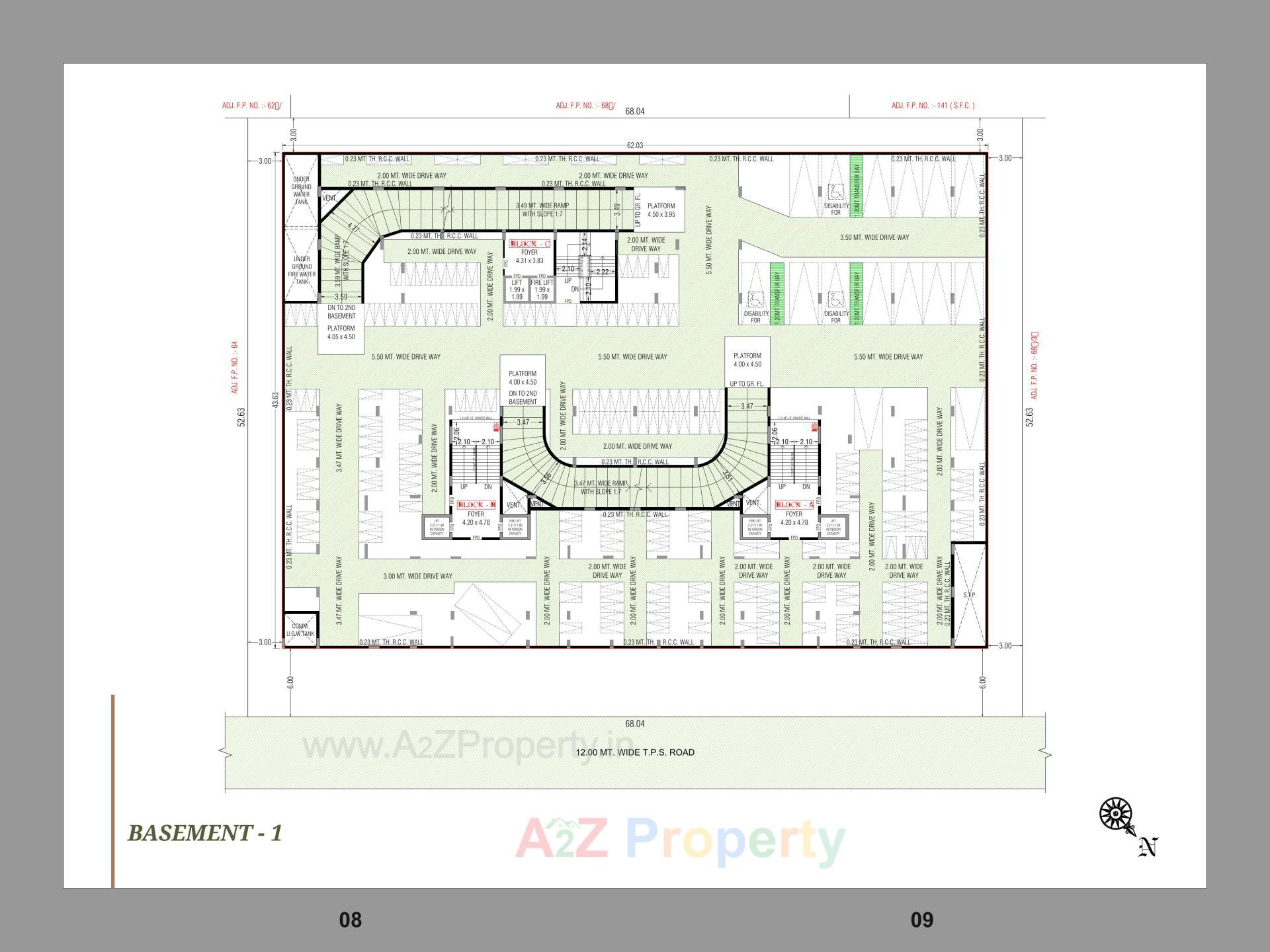 Layout of real estate project Keshvam Clifton located at Khoraj, Gandhinagar, Gujarat