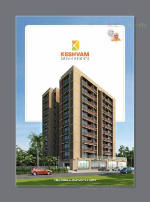 Elevation of real estate project Keshvam Dream Heights located at Koba, Gandhinagar, Gujarat