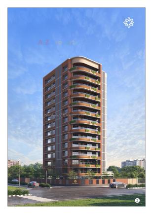 Elevation of real estate project Kiara Monolith located at Koteshwar, Gandhinagar, Gujarat