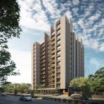 Elevation of real estate project Kiara Opulent located at Koteshwar, Gandhinagar, Gujarat