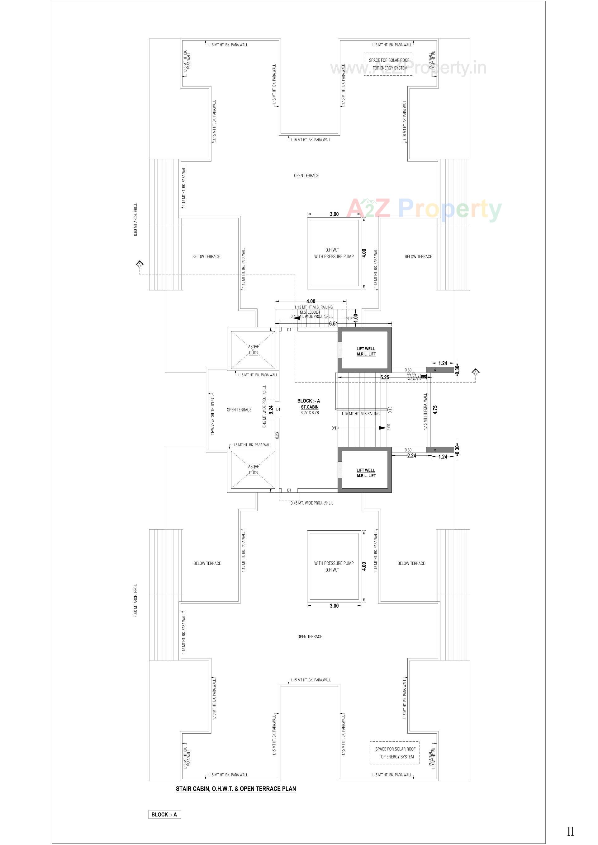 Layout of real estate project Kiara Signature located at Gandhinagar, Gandhinagar, Gujarat