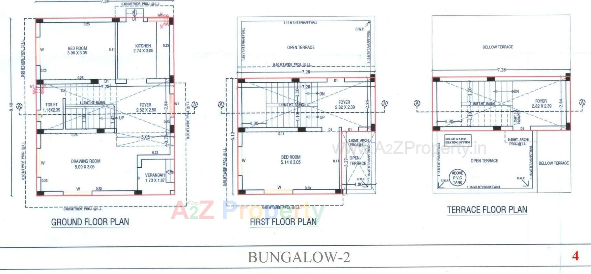 Layout of real estate project Kivansh Palace located at Zundal, Gandhinagar, Gujarat