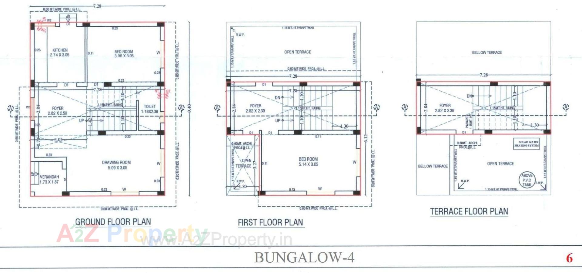 Layout of real estate project Kivansh Palace located at Zundal, Gandhinagar, Gujarat