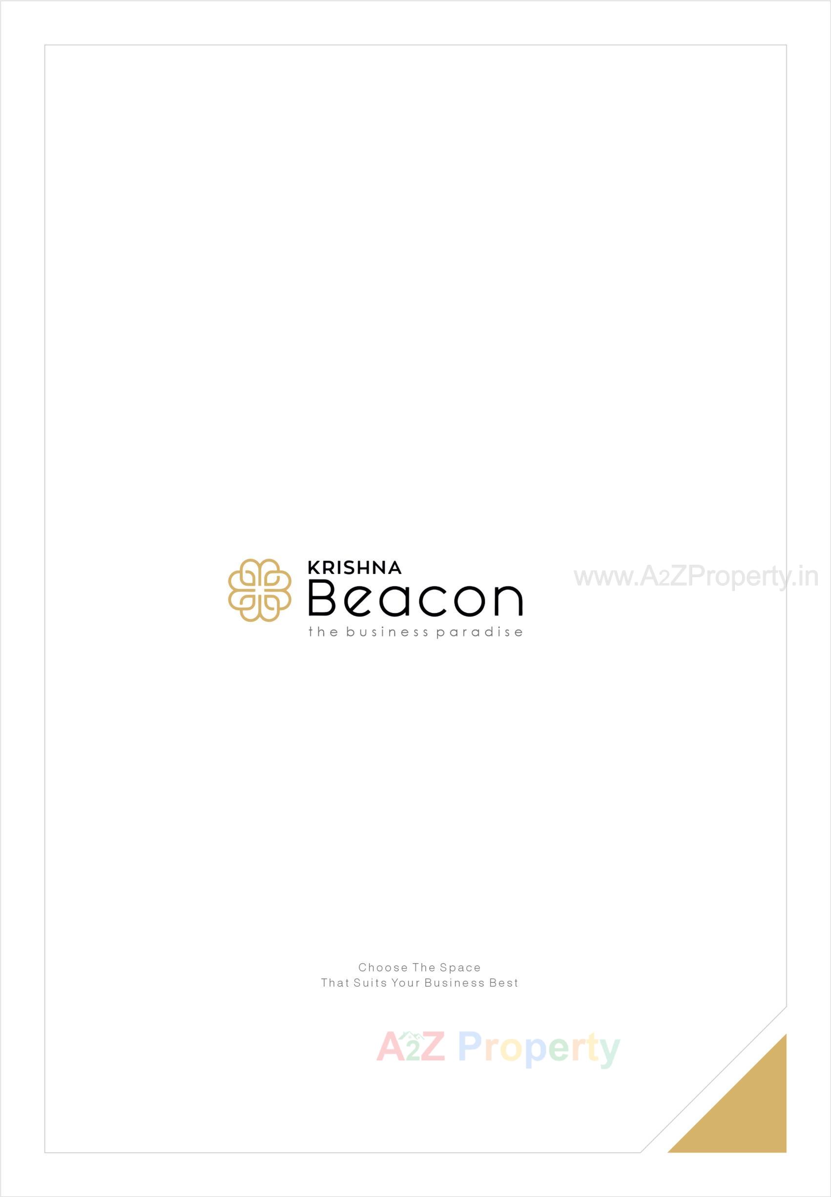  of real estate project Krishna Beacon located at Khoraj, Gandhinagar, Gujarat