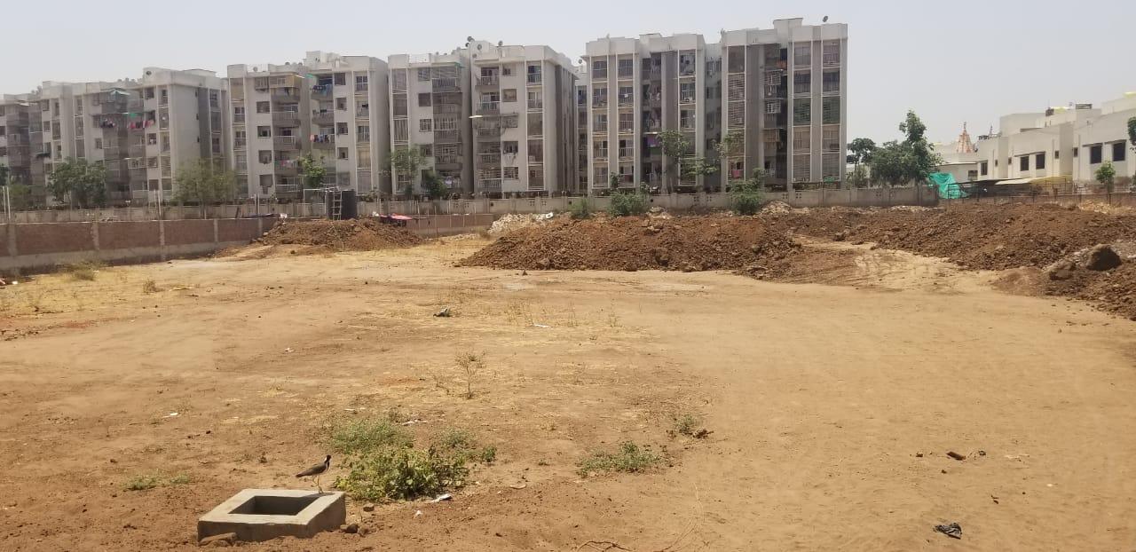 150617_const of real estate project Krishna Icon located at Nana-chiloda, Gandhinagar, Gujarat