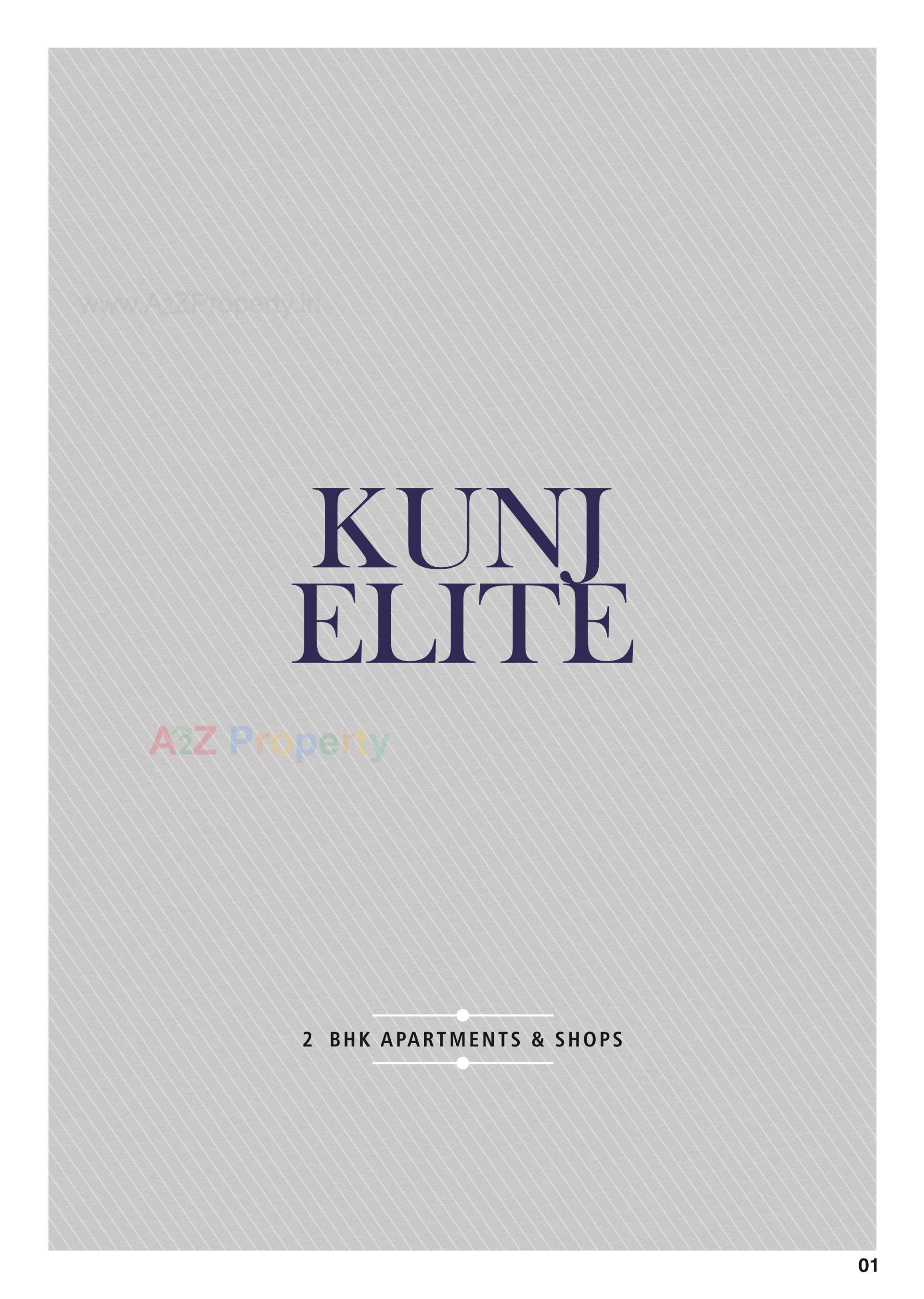  of real estate project Kunj Elite located at Vavol, Gandhinagar, Gujarat