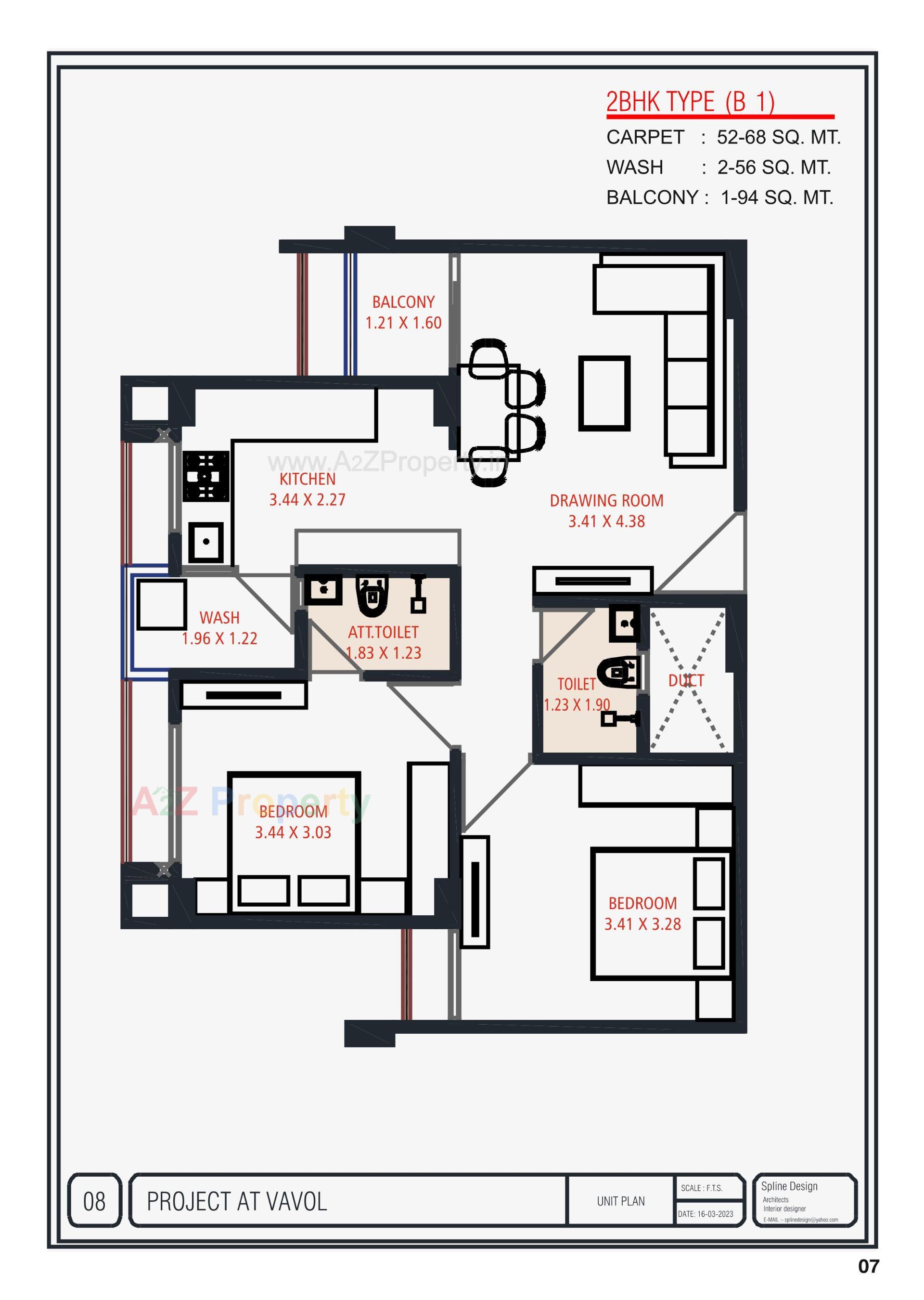Layout of real estate project Kunj Elite located at Vavol, Gandhinagar, Gujarat