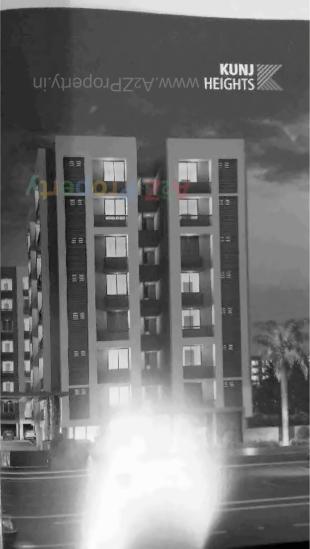 Elevation of real estate project Kunj Heights located at Vavol, Gandhinagar, Gujarat