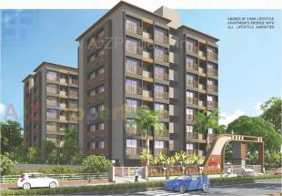 Elevation of real estate project Labh Heights located at Pethapur, Gandhinagar, Gujarat