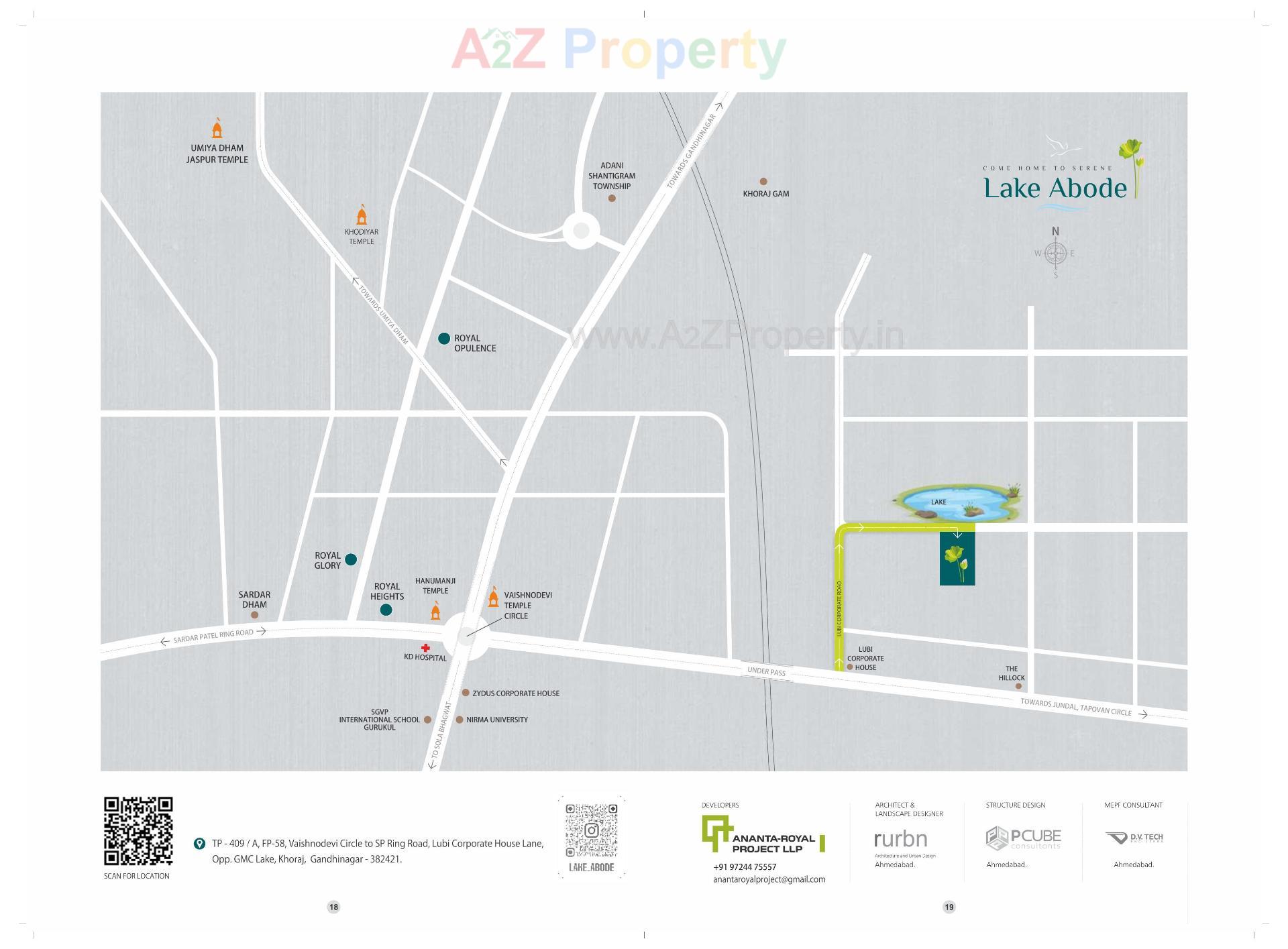  of real estate project Lake Abode located at Khoraj, Gandhinagar, Gujarat