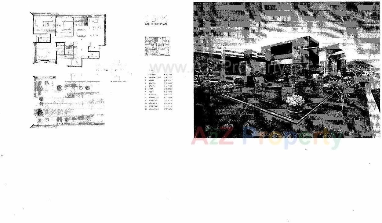 Layout of real estate project Landmark Living located at Indroda, Gandhinagar, Gujarat