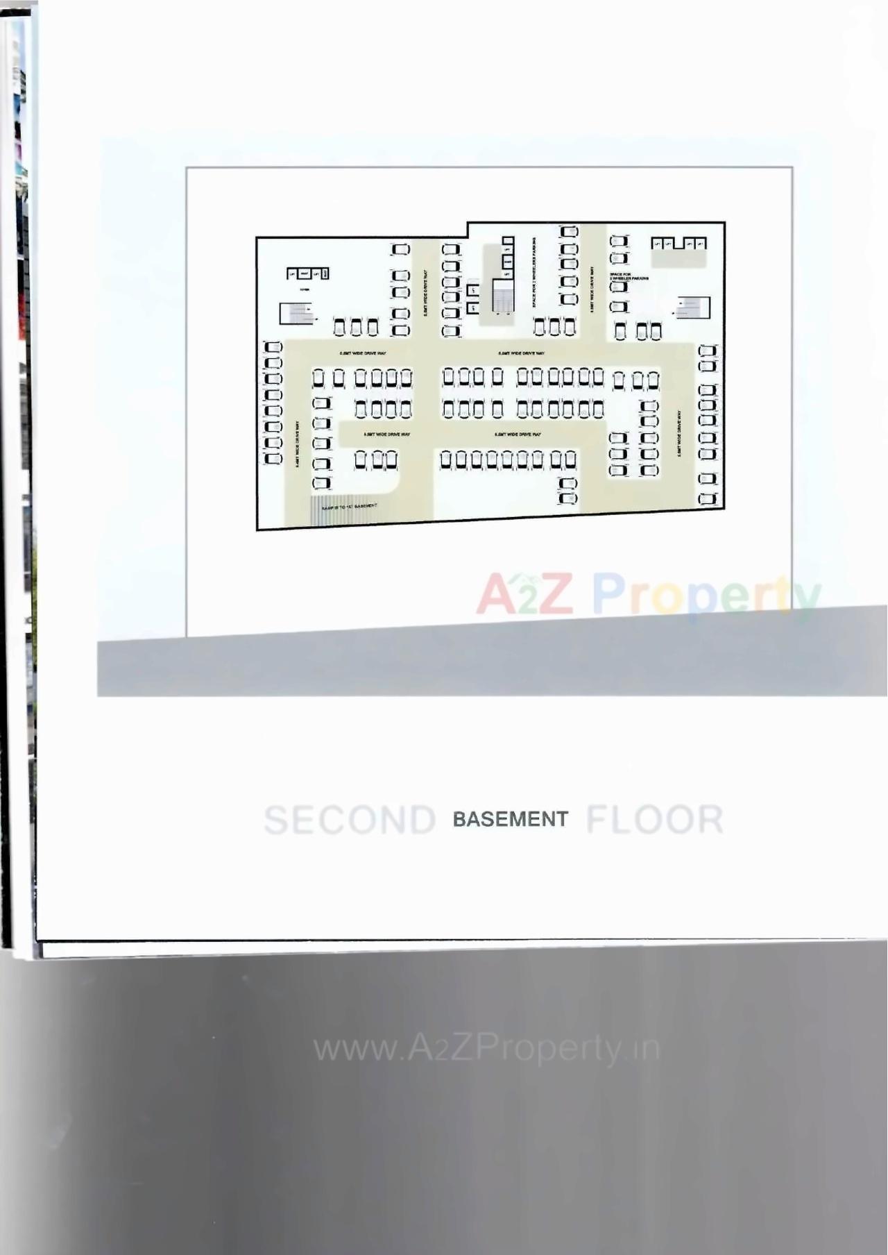 Layout of real estate project Liberty Square located at Indroda, Gandhinagar, Gujarat