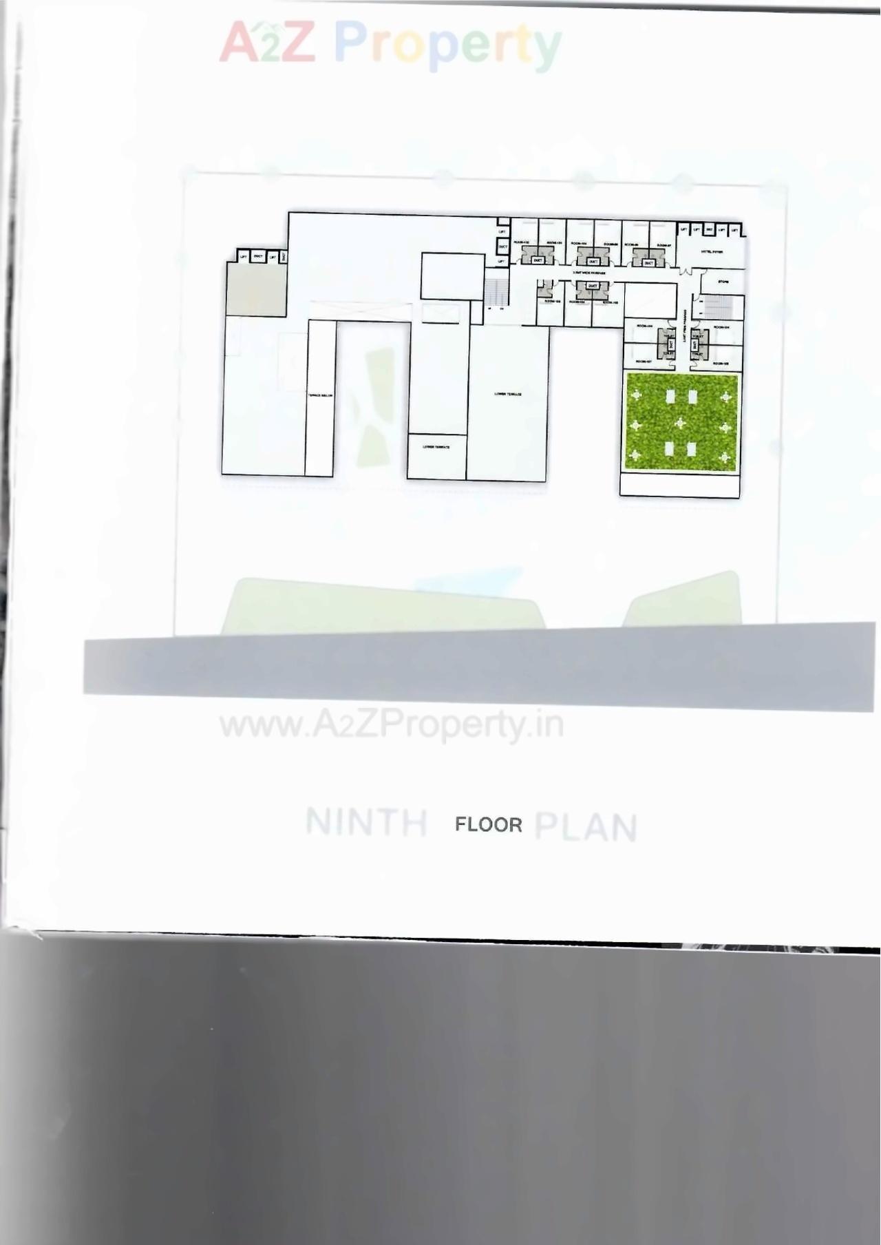 Layout of real estate project Liberty Square located at Indroda, Gandhinagar, Gujarat