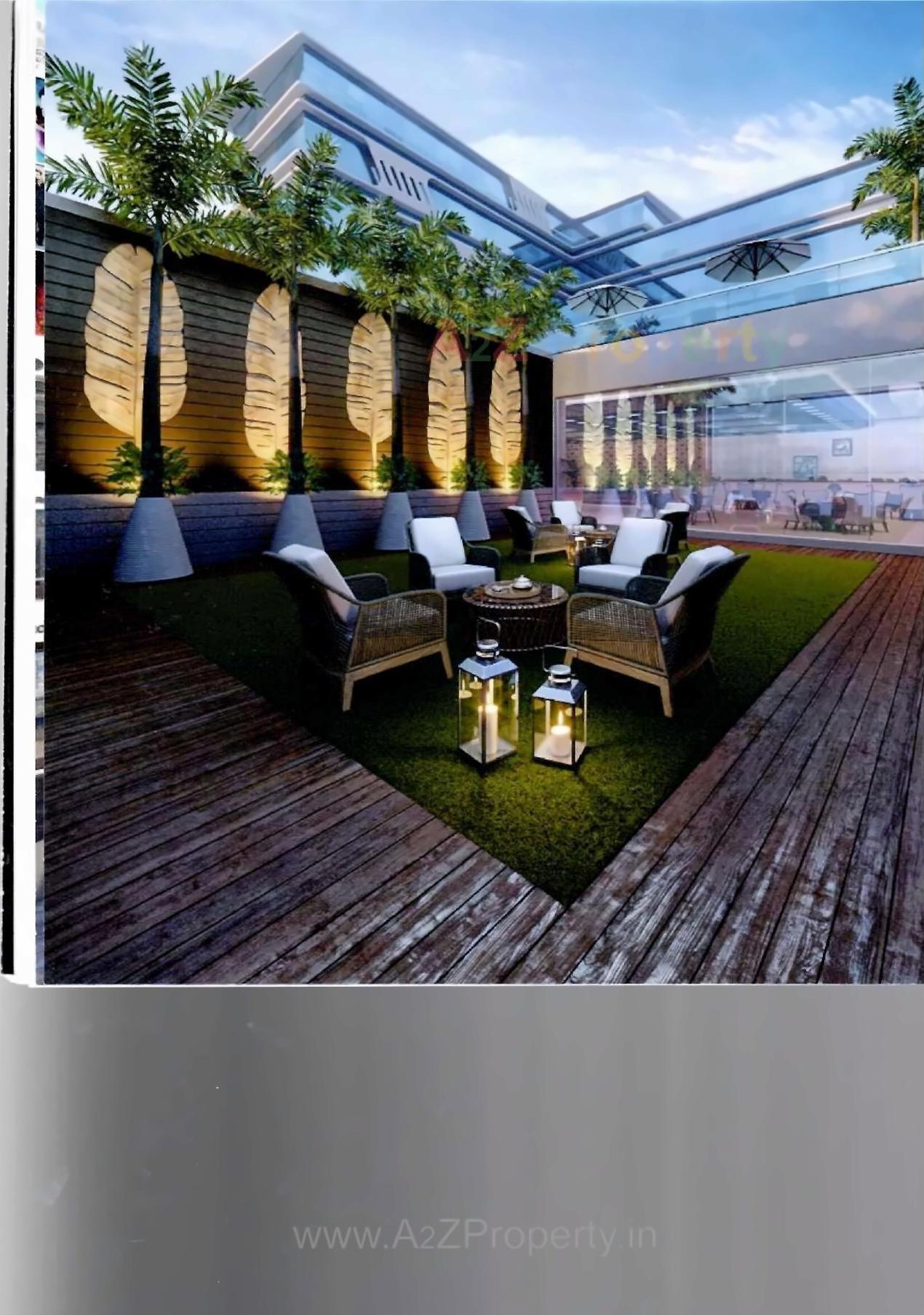 3D Elevation of real estate project Liberty Square located at Indroda, Gandhinagar, Gujarat