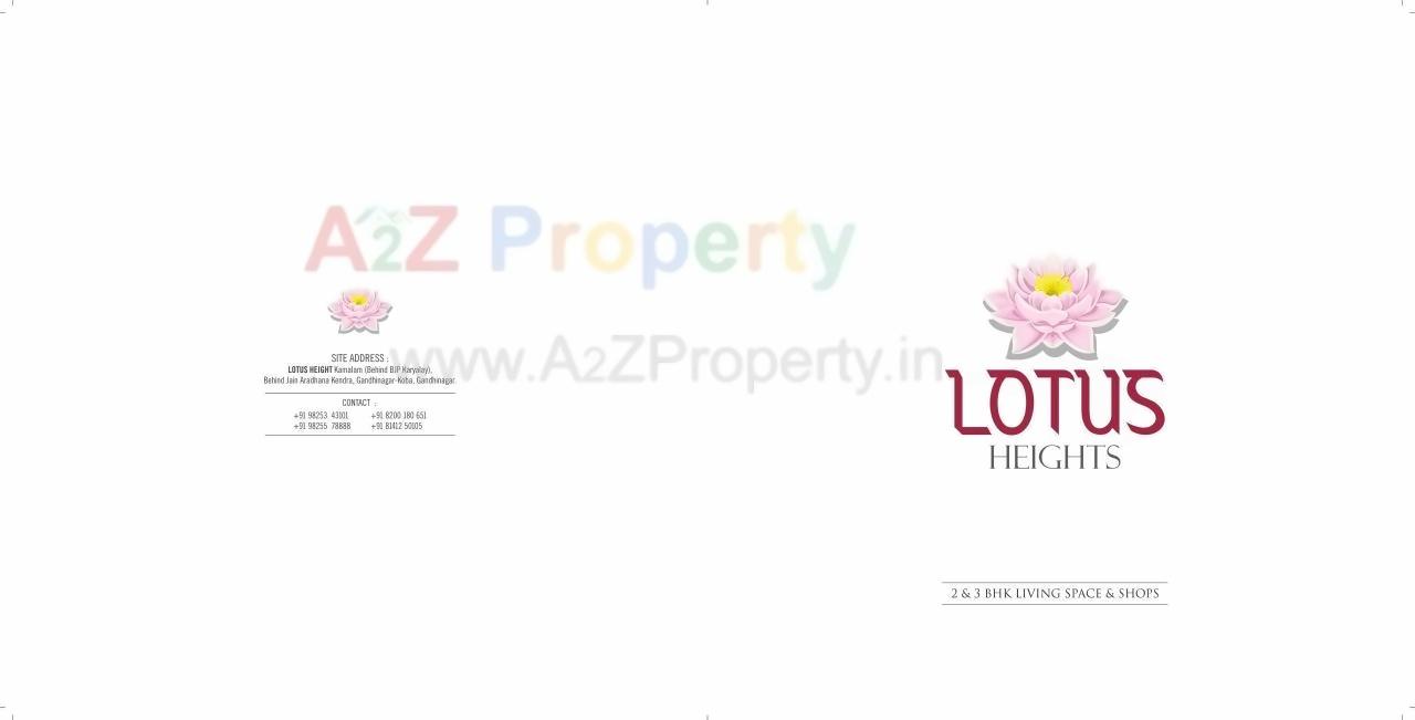  of real estate project Lotus Heights located at Gandhinagar, Gandhinagar, Gujarat