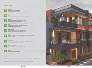 Elevation of real estate project Love Kush Villa located at Raysan, Gandhinagar, Gujarat
