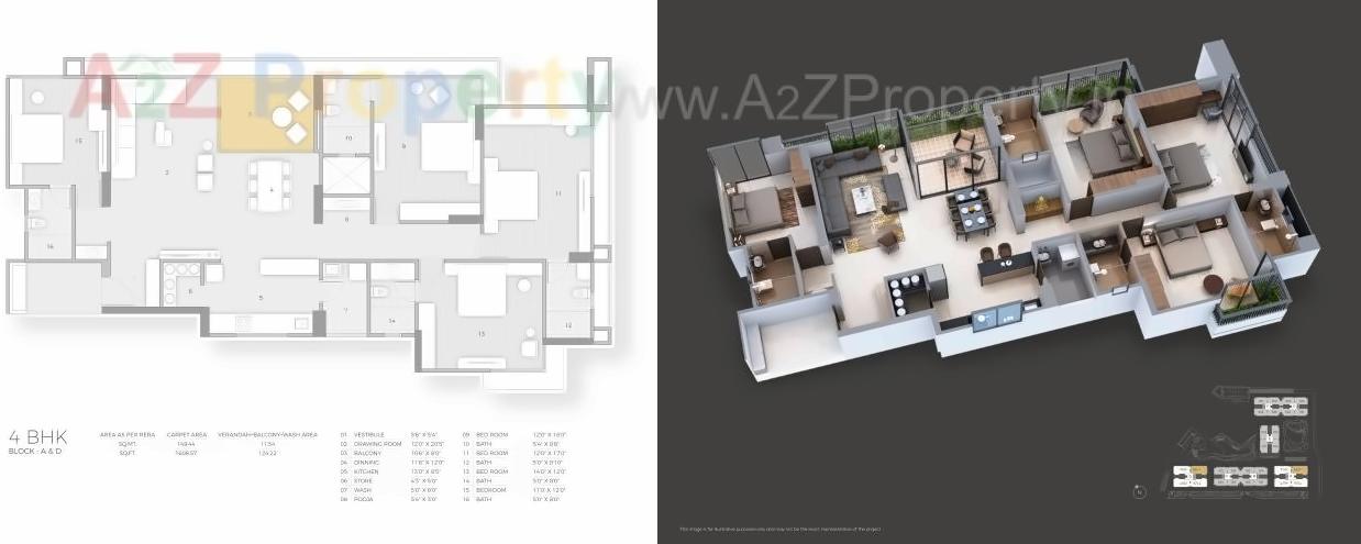 Layout of real estate project Luxuria located at Gandhinagar, Gandhinagar, Gujarat