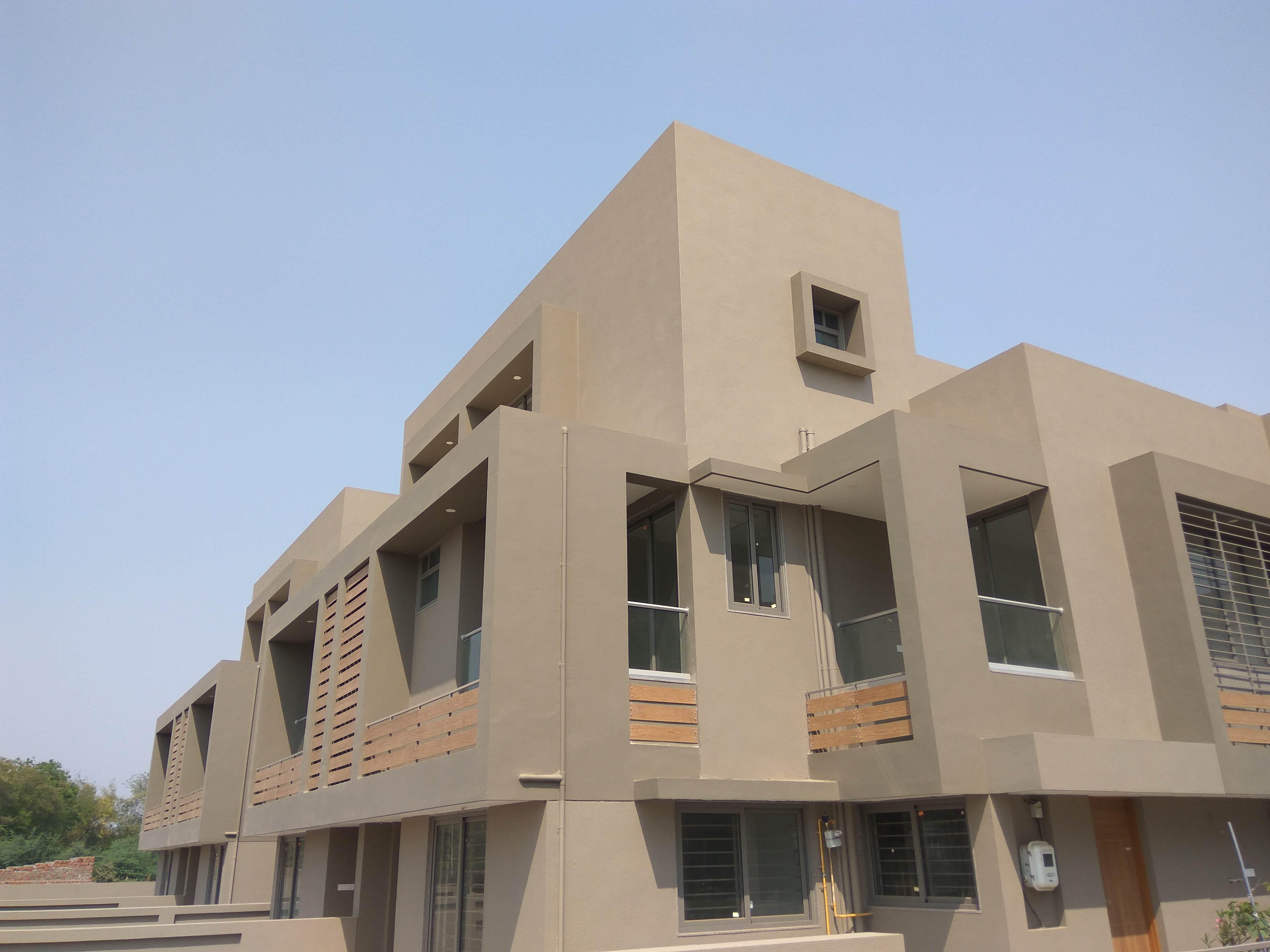 5523_const of real estate project Madhav Bunglows located at Thaltej, Gandhinagar, Gujarat