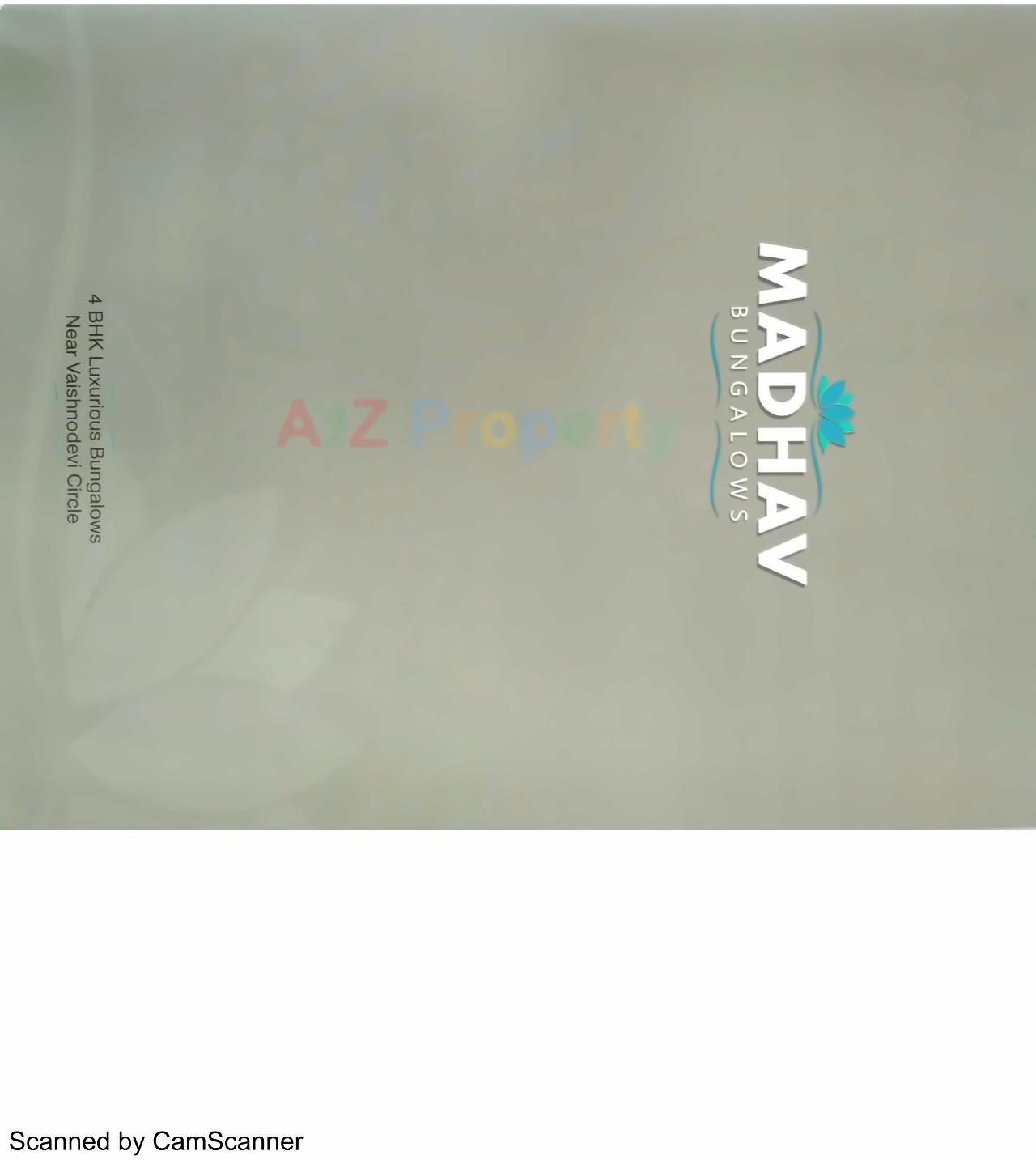  of real estate project Madhav Bunglows located at Thaltej, Gandhinagar, Gujarat